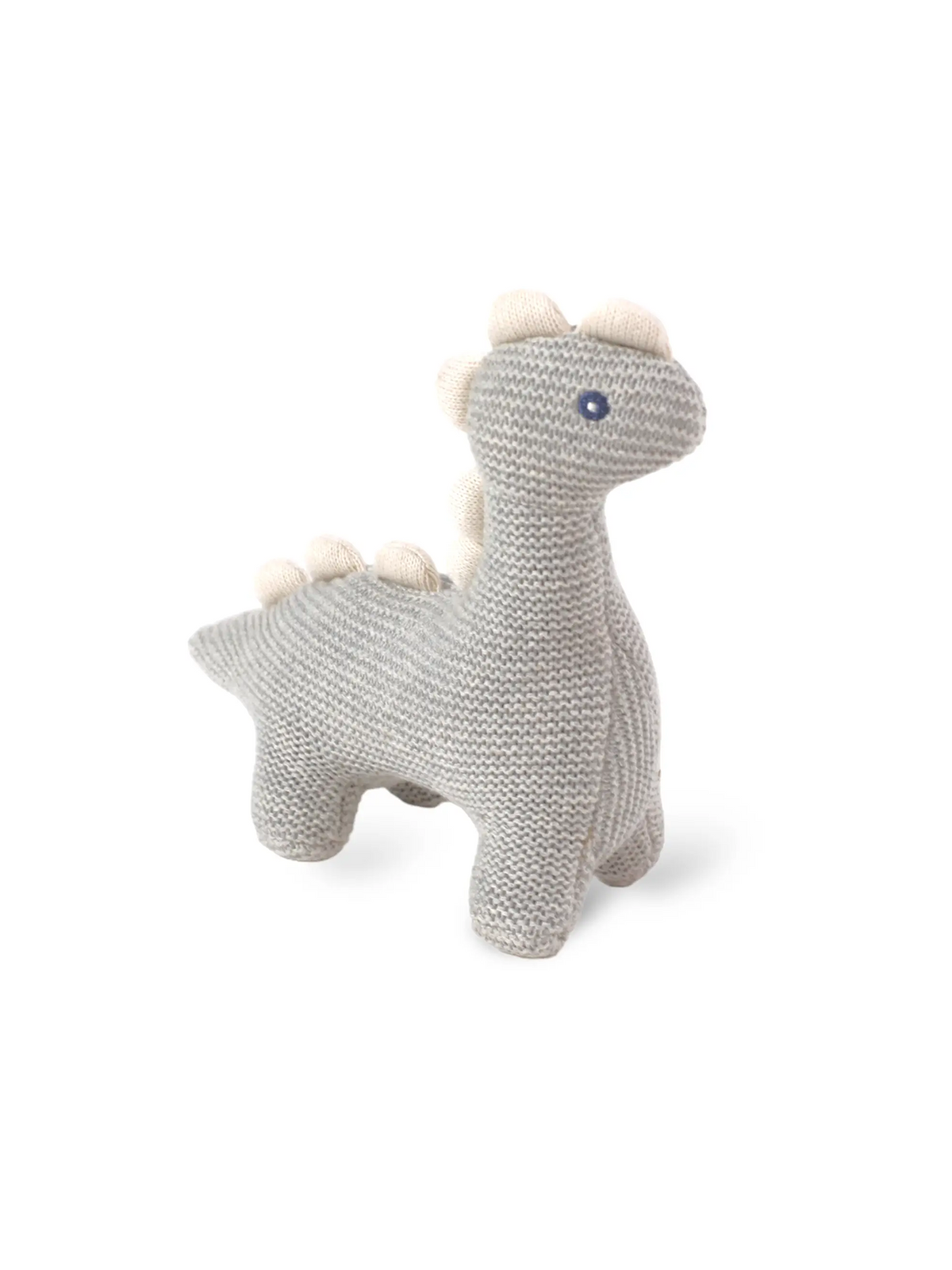 Organic Cotton Dino Stuffed Animal Toy Baby-Kids : Toys : Plush + Crinkle Viverano 100% Organic Cotton Dino Stuffed Animal | Colored Organics®