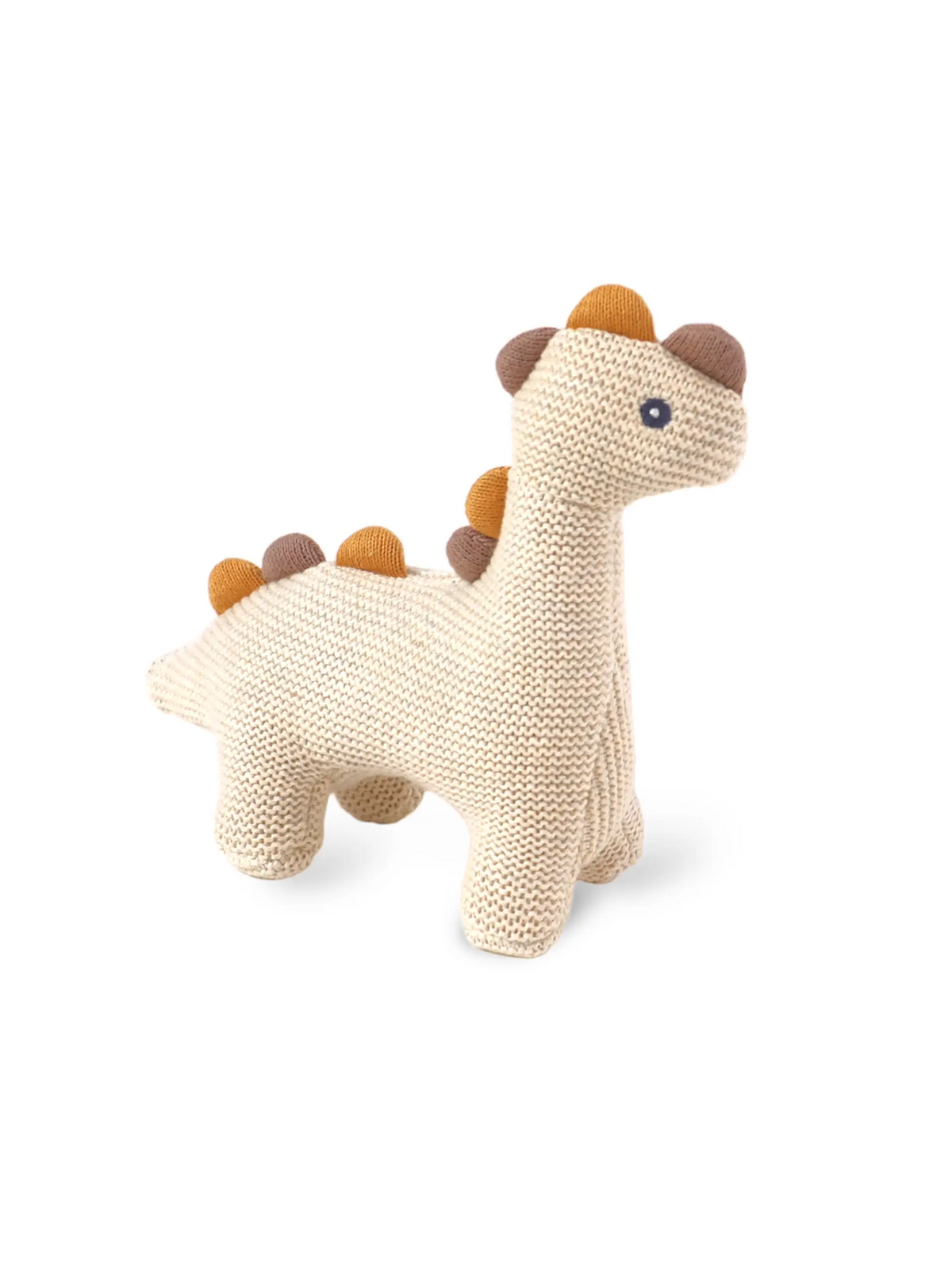 Organic Cotton Dino Stuffed Animal Toy Baby-Kids : Toys : Plush + Crinkle Viverano 100% Organic Cotton Dino Stuffed Animal | Colored Organics®