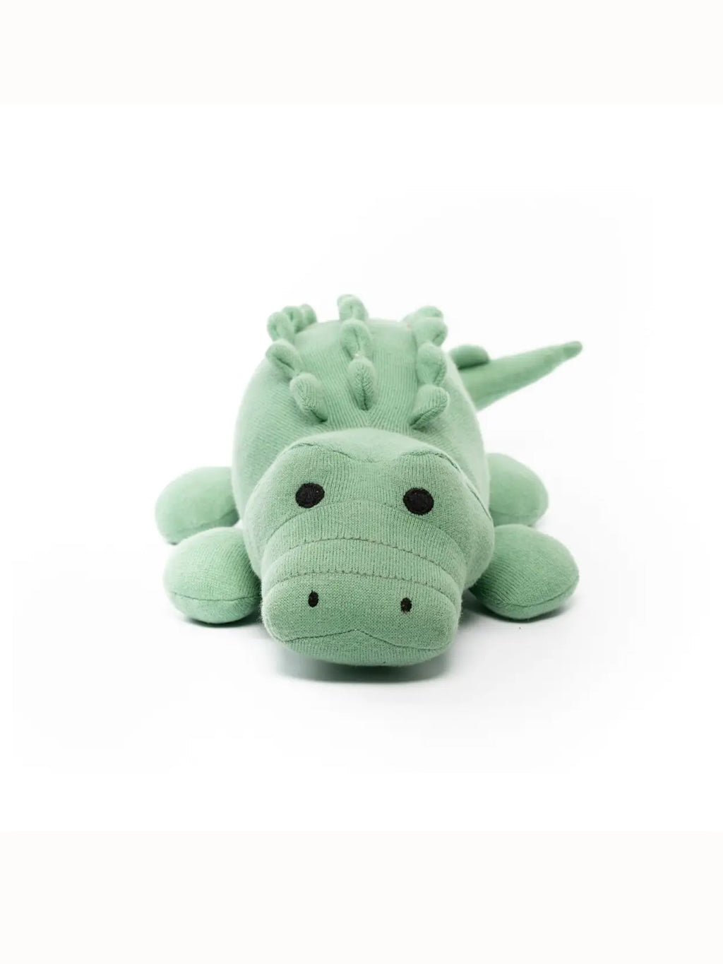 Organic Cotton Large Crocodile Plush Toy Baby-Kids : Toys : Plush + Crinkle Best Years Ltd Large Organic Cotton Crocodile Plush Toy | Colored Organics®