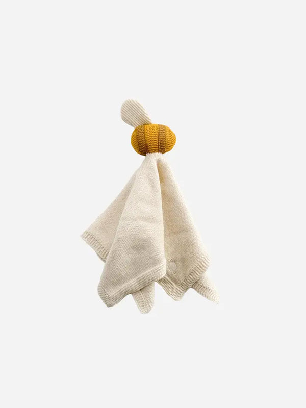 Organic Cotton Lovey Bee Baby : Toys : Plush + Crinkle The Blueberry Hill Organic Lovey Bee for Babies and Kids | Colored Organics®