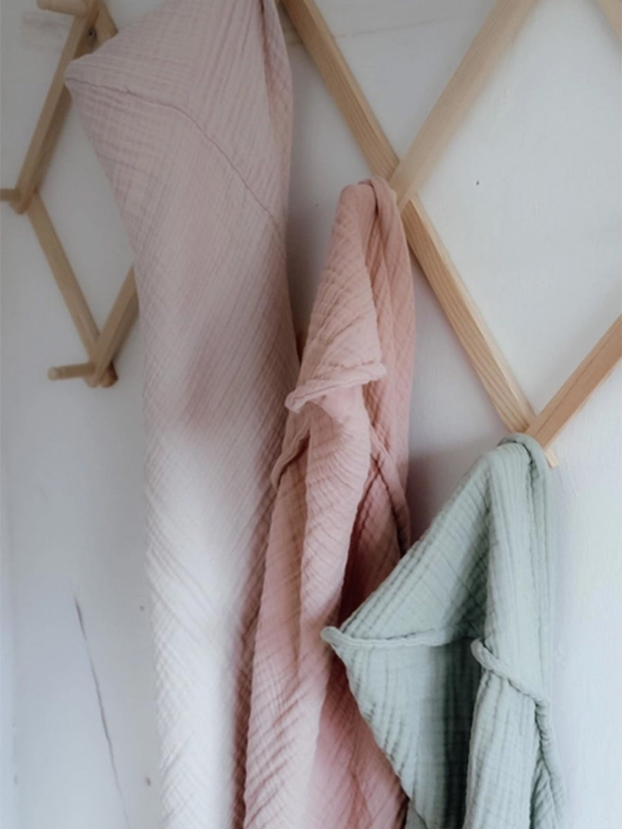 Muslin Hooded Towel Baby : Nursery : Bath Natruba 