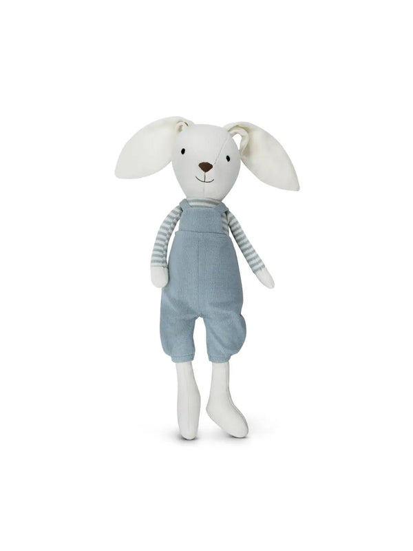 Organic Knit Bunny Doll Baby-Kids : Toys : Plush + Crinkle Apple Park Organic Knit Bunny Doll for Baby | Colored Organics®