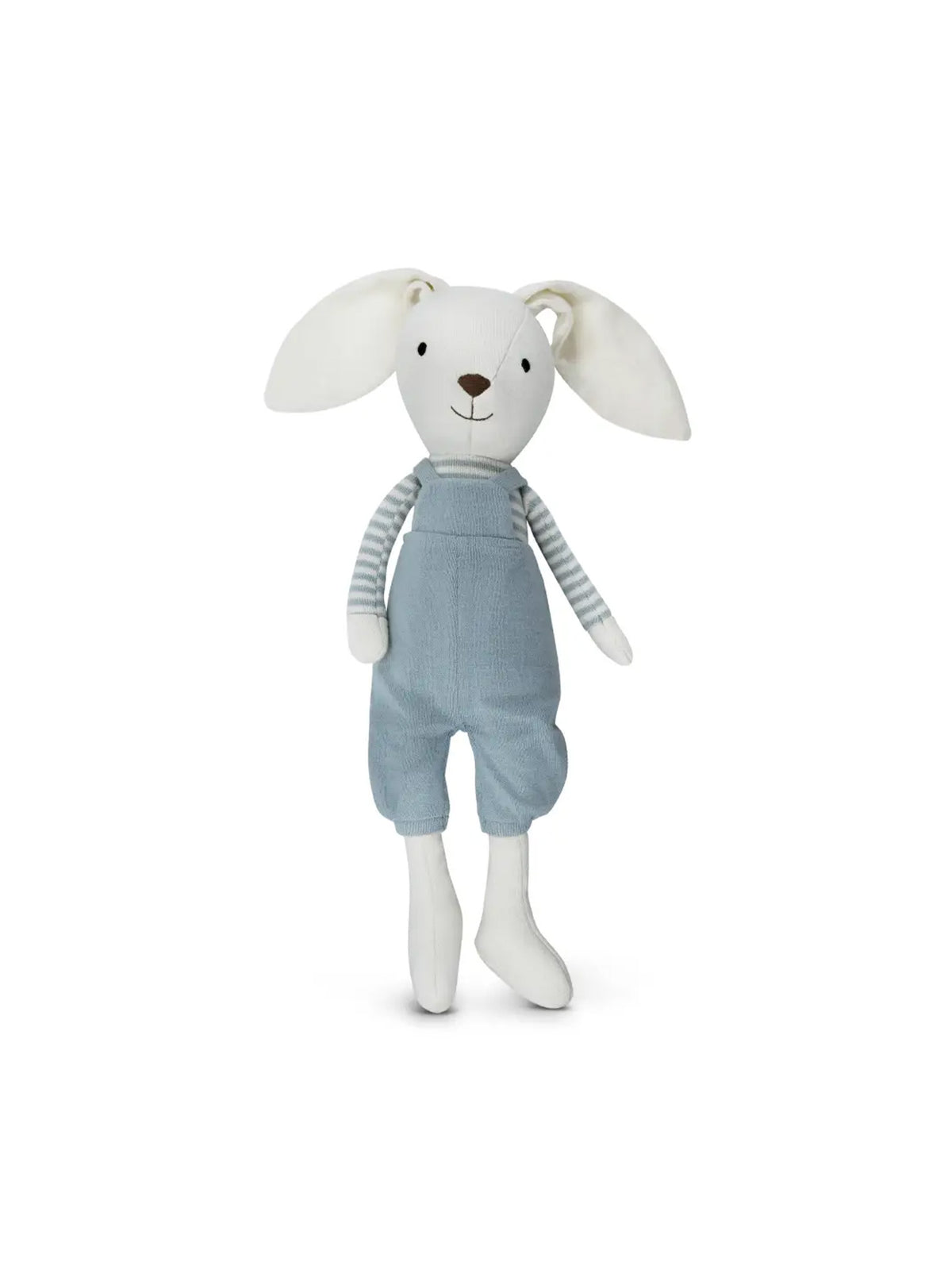 Organic Knit Bunny Doll Baby-Kids : Toys : Plush + Crinkle Apple Park Organic Knit Bunny Doll for Baby | Colored Organics®