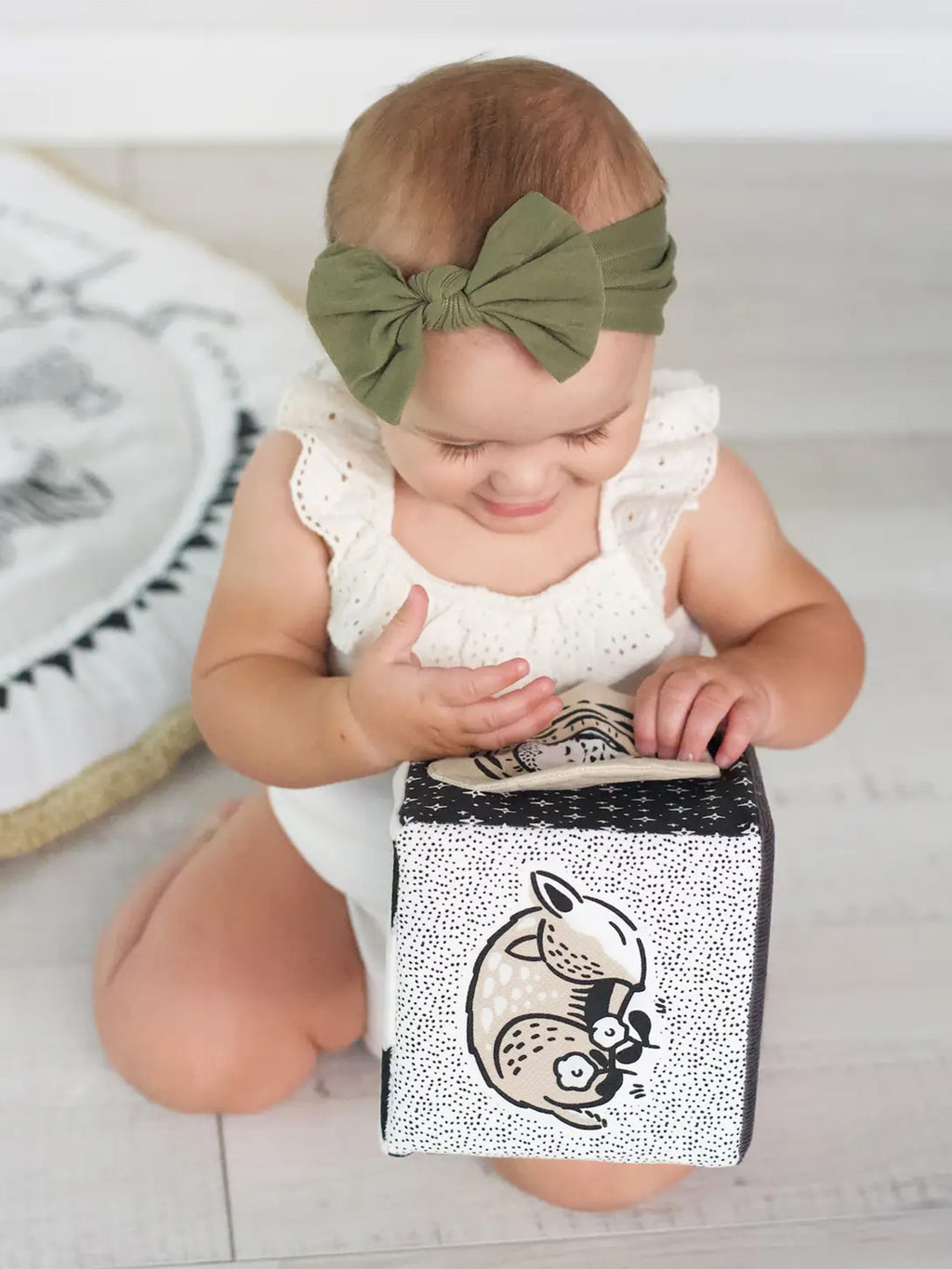 Organic Soft Block Baby : Toys : Learning : Plush + Crinkle Wee Gallery Organic Soft Block for Babies and Kids | Colored Organics®