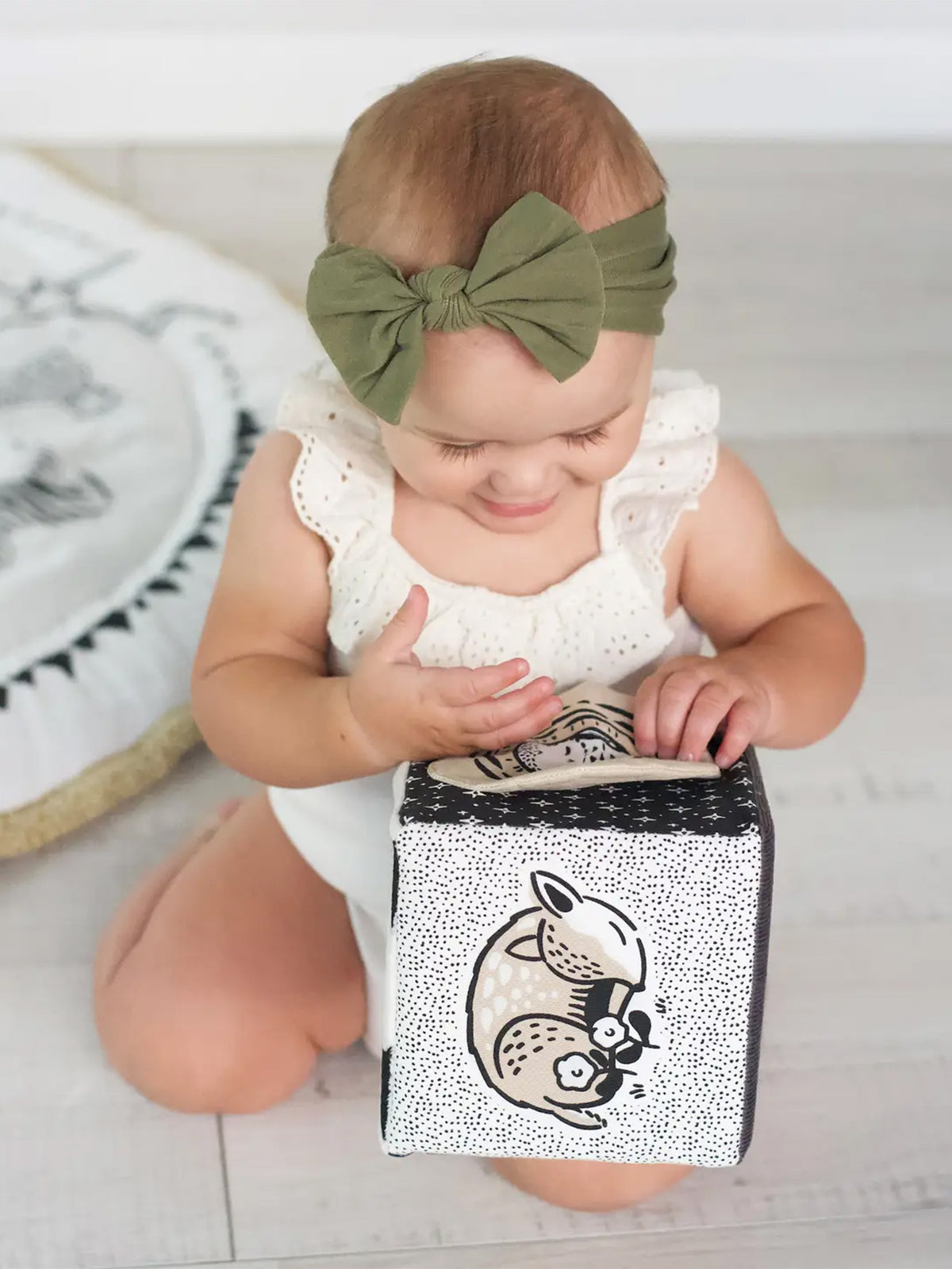 Organic Soft Block Baby : Toys : Learning : Plush + Crinkle Wee Gallery Organic Soft Block for Babies and Kids | Colored Organics®