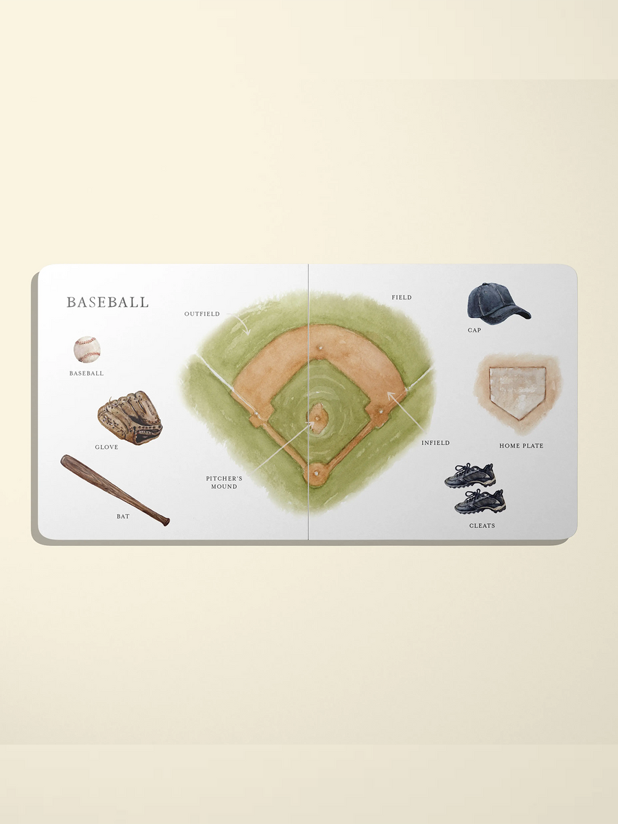 Our Big Book of Sports Baby-Kids : Toys : Books Paige Tate & Co. Our Big Book of Sports for Baby | Colored Organics®