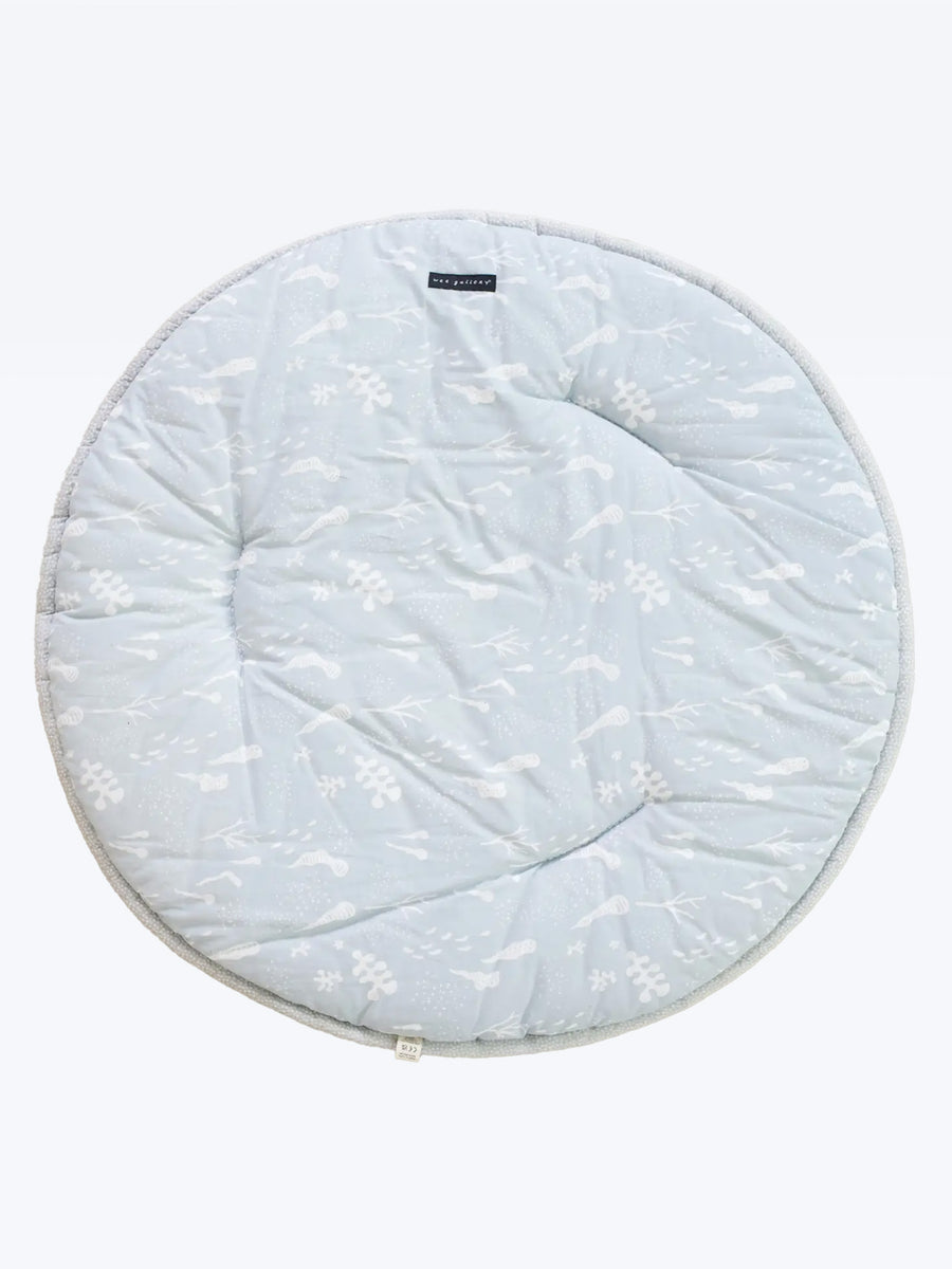 Playmat Baby : Parent : Gear : Travel Wee Gallery Organic Cotton Reversible Baby Play Mat | Colored Organics®