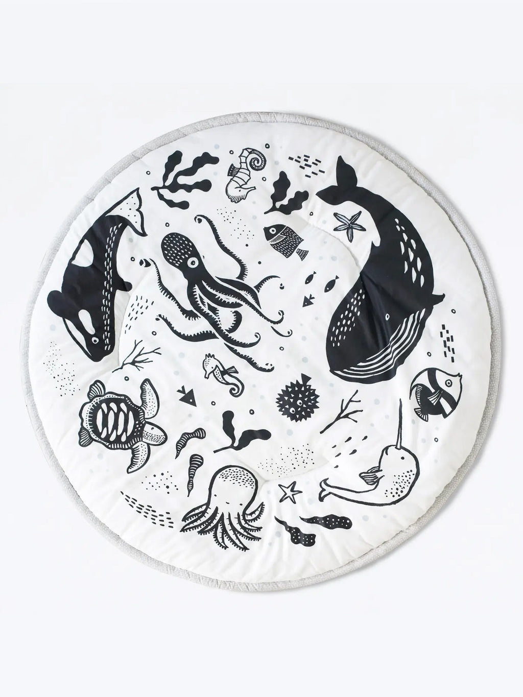 Playmat Baby : Parent : Gear : Travel Wee Gallery Organic Cotton Reversible Baby Play Mat | Colored Organics®