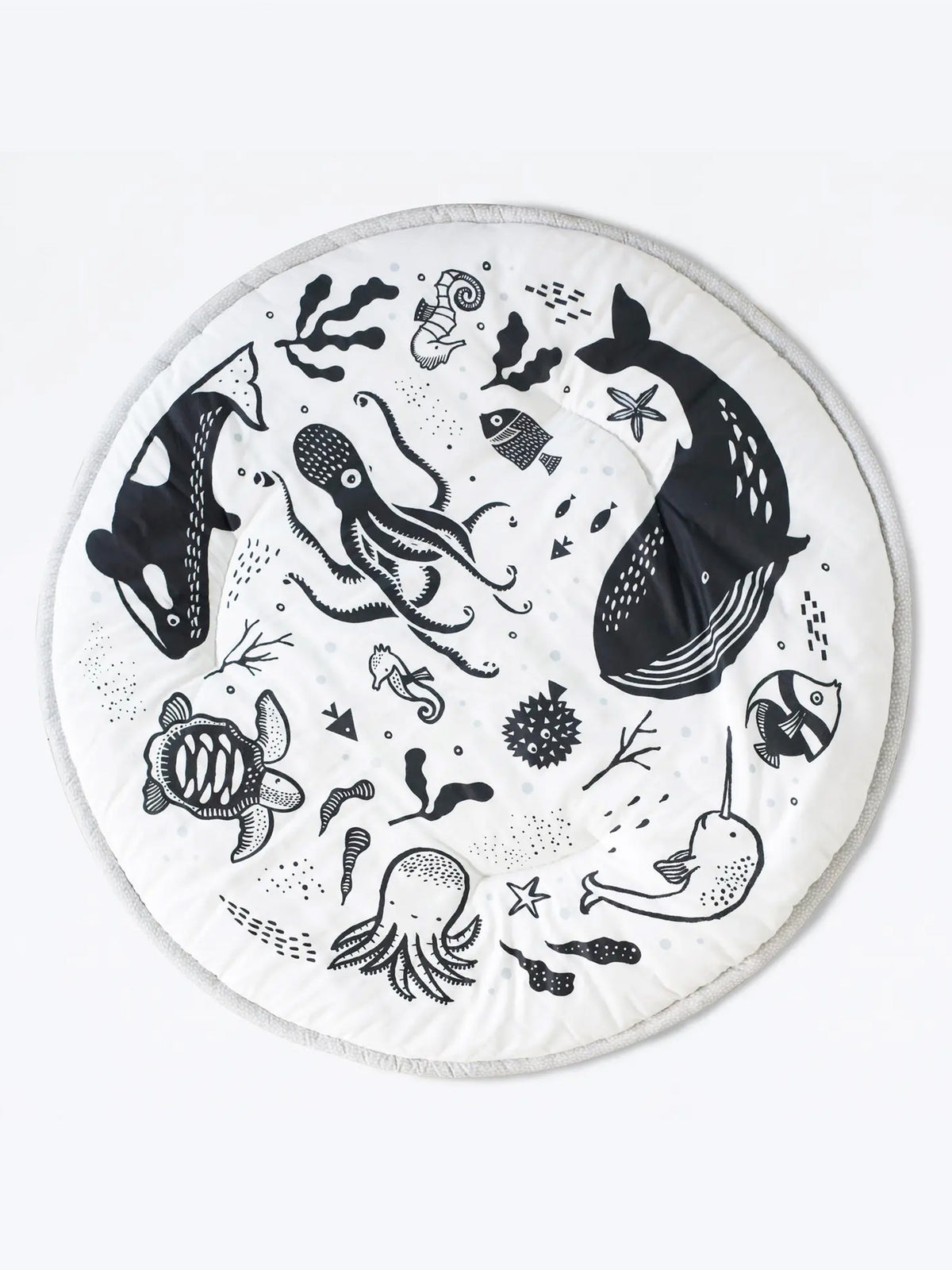 Playmat Baby : Parent : Gear : Travel Wee Gallery Organic Cotton Reversible Baby Play Mat | Colored Organics®