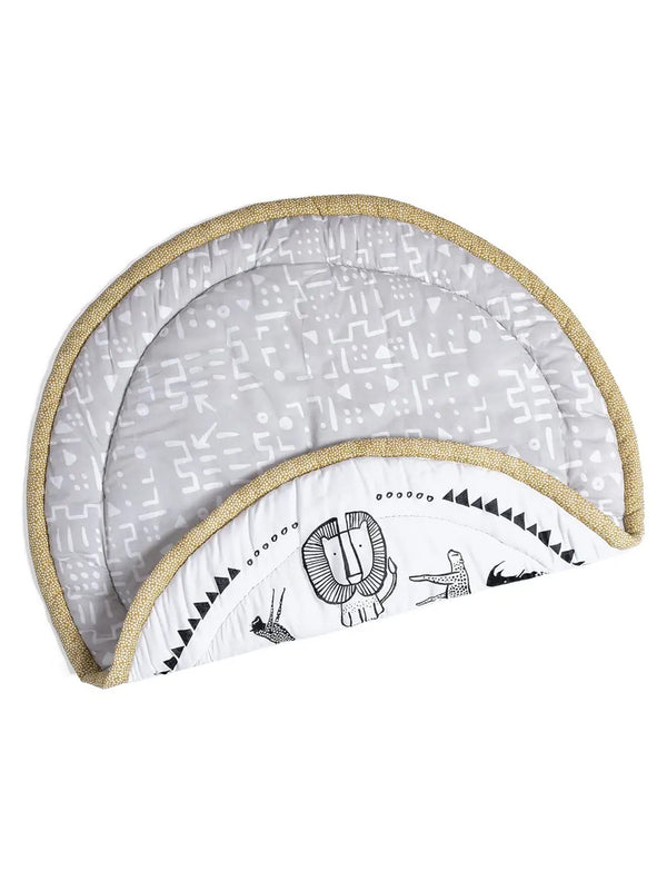 Playmat Baby : Parent : Gear : Travel Wee Gallery Organic Cotton Reversible Baby Play Mat | Colored Organics®