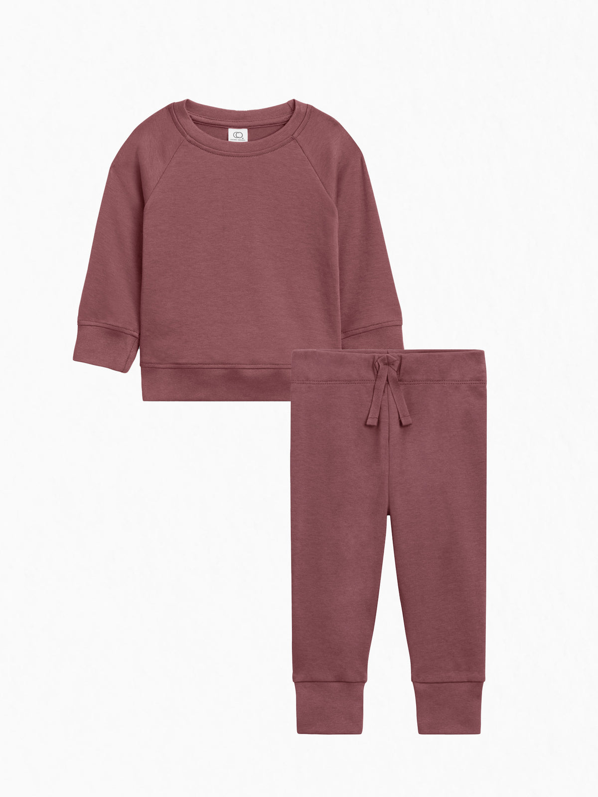 Infant's 2-Piece Organic Lightweight Pullover and Pants Set Baby : Virtual Set Colored Organics 2-Piece Organic Lightweight Pullover | Colored Organics®