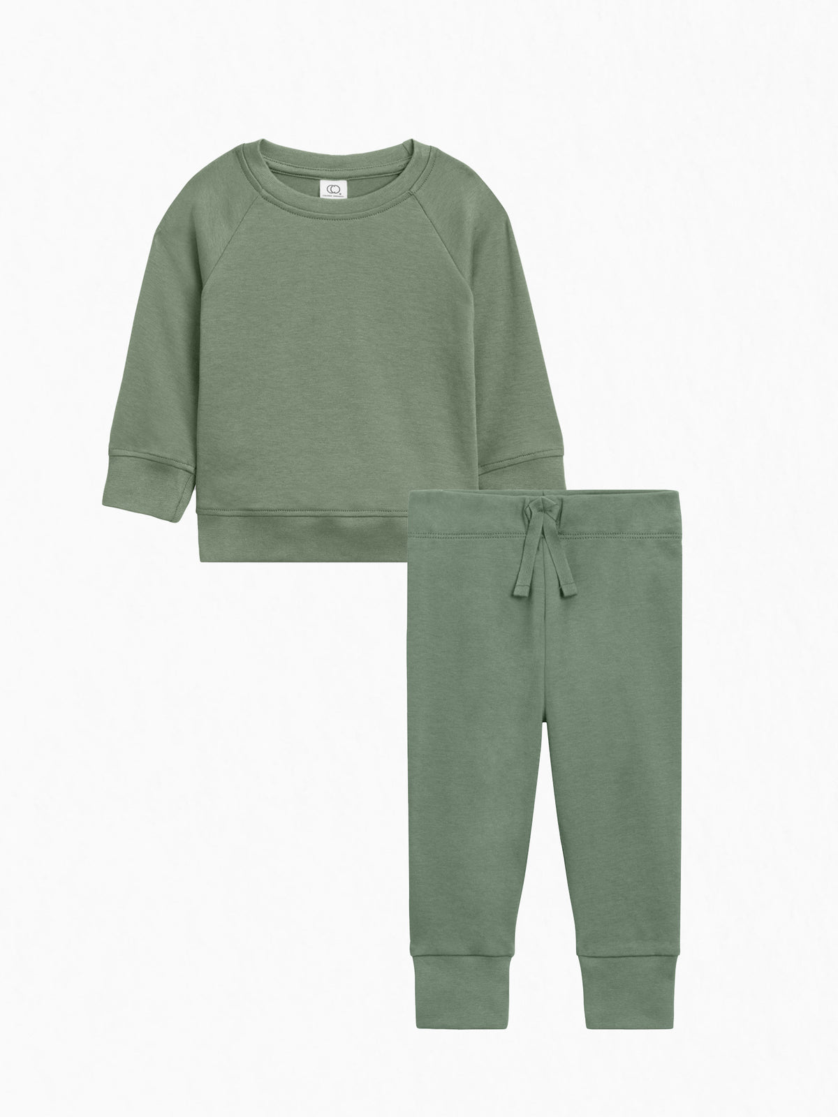 Infant's 2-Piece Organic Lightweight Pullover and Pants Set Baby : Virtual Set Colored Organics 2-Piece Organic Lightweight Pullover | Colored Organics®