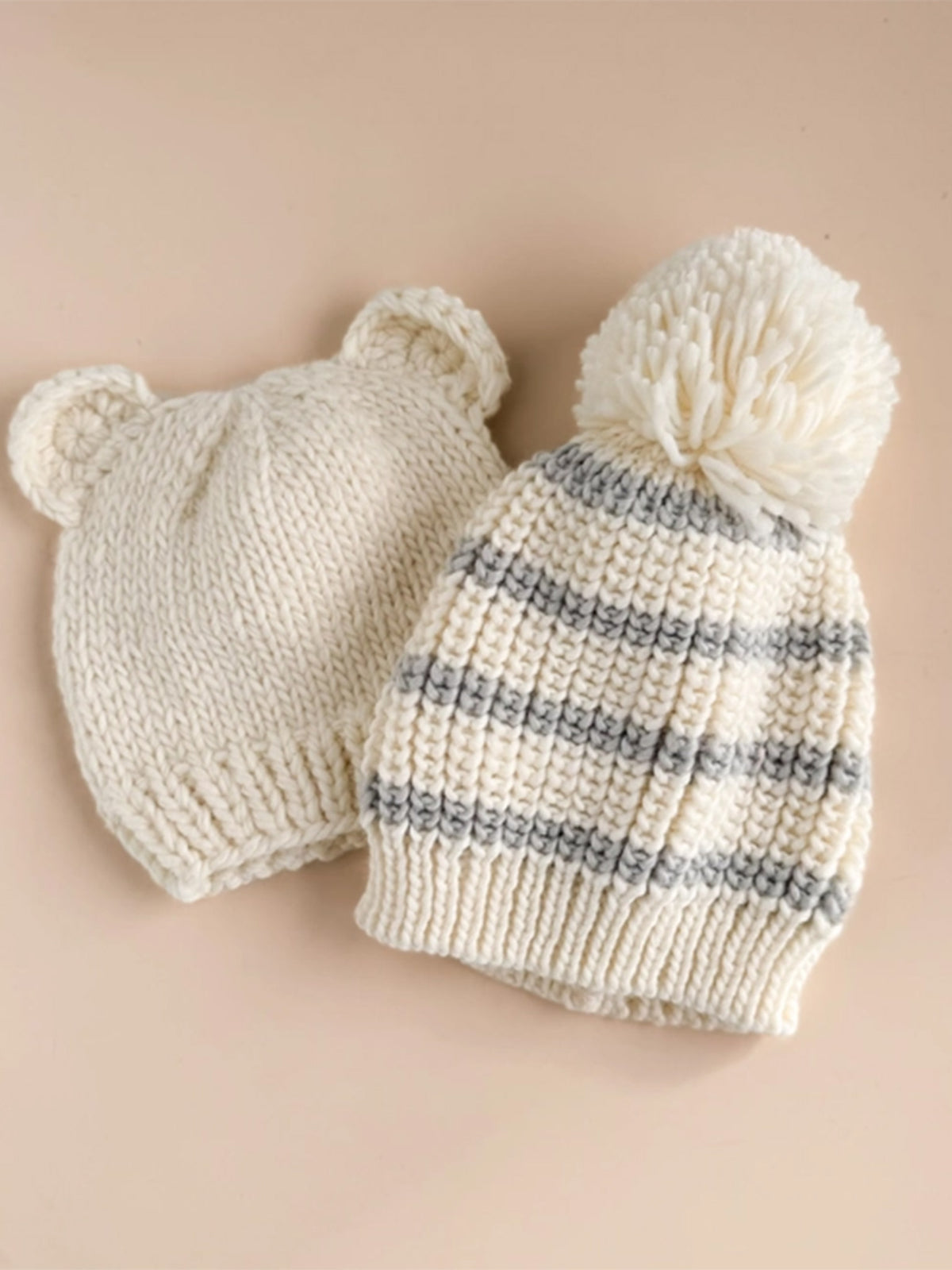 Rib Knit Stripe Hat Baby-Kids : Accessories : Hats The Blueberry Hill Rib Knit Stripe Hat for Babies and Kids | Colored Organics®