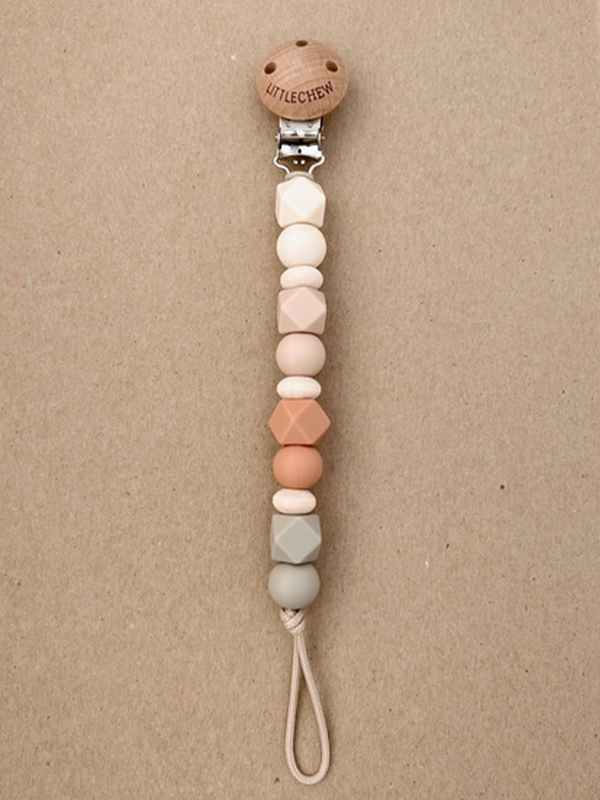 Robin Pacifier Clip Baby : Gear : Pacifiers + Clips Little Chew Robin Pacifier Clip for Babies and Kids | Colored Organics®