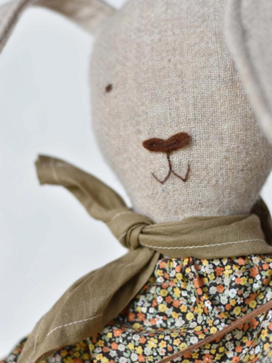 Ruthie the Rabbit Doll Baby : Toys : Plush + Crinkle Woolgrass Farm Ruthie the Rabbit Doll for Baby | Colored Organics®