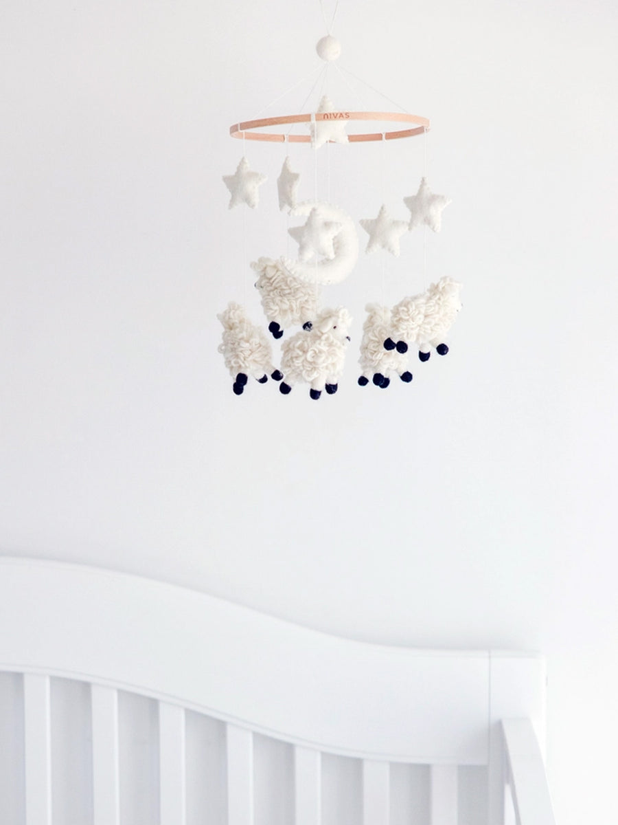 Sheep Crib Mobile