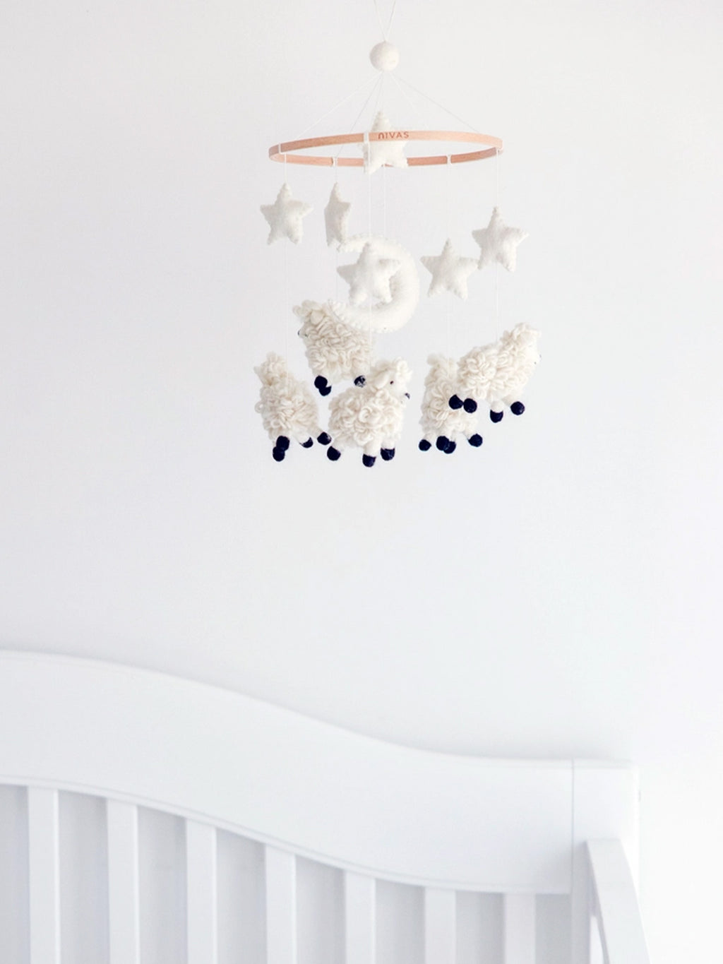 Sheep Crib Mobile