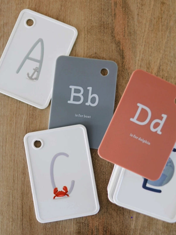 Silicone ABC Flashcards Kids : Toys : Activities The Saturday Baby Silicone ABC Flashcards for Babies | Colored Organics®
