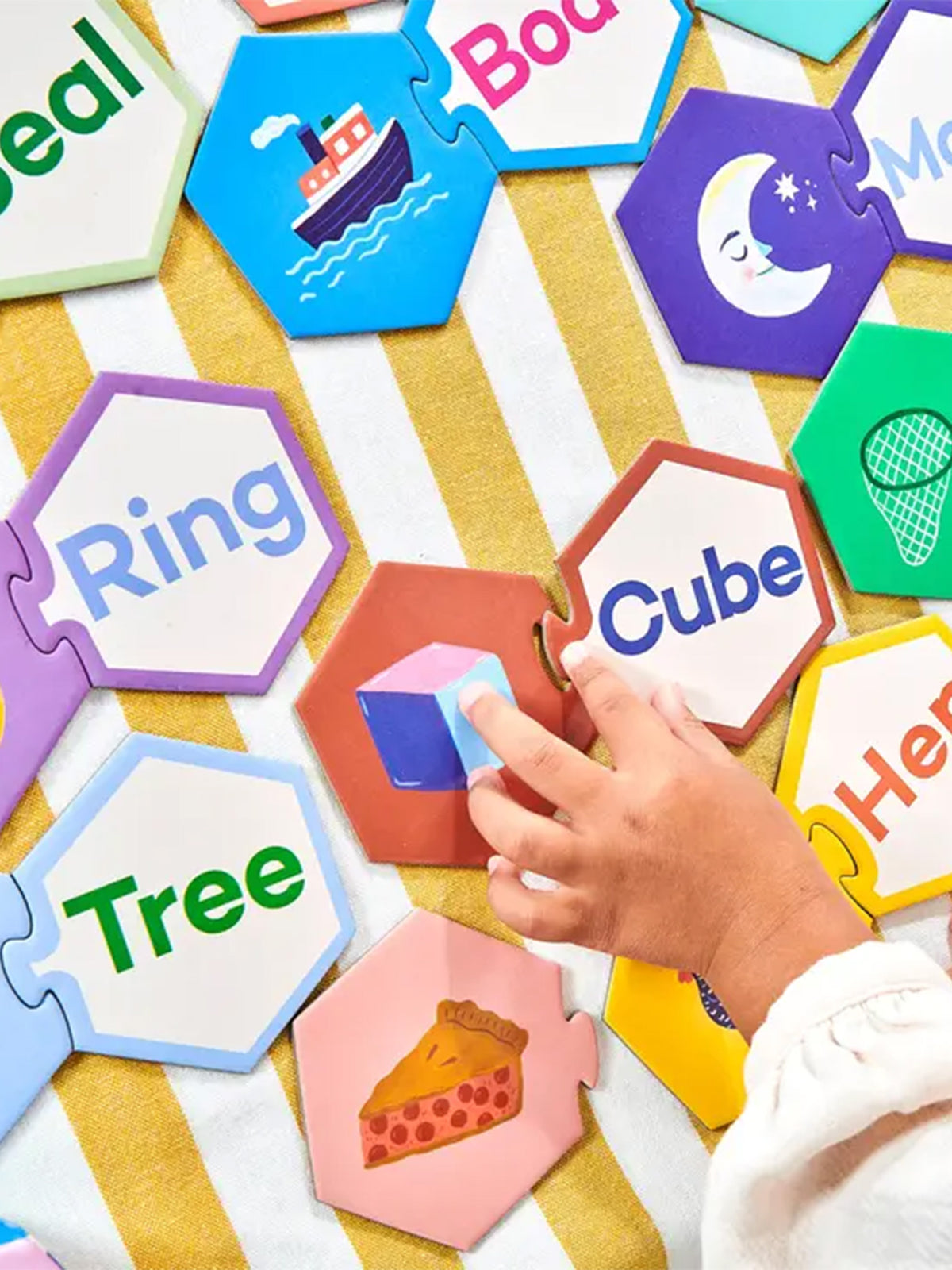 Simple Words Pairing Puzzle Kids : Toys : Puzzle Eeboo Simple Words Pairing Puzzle for Baby | Colored Organics®