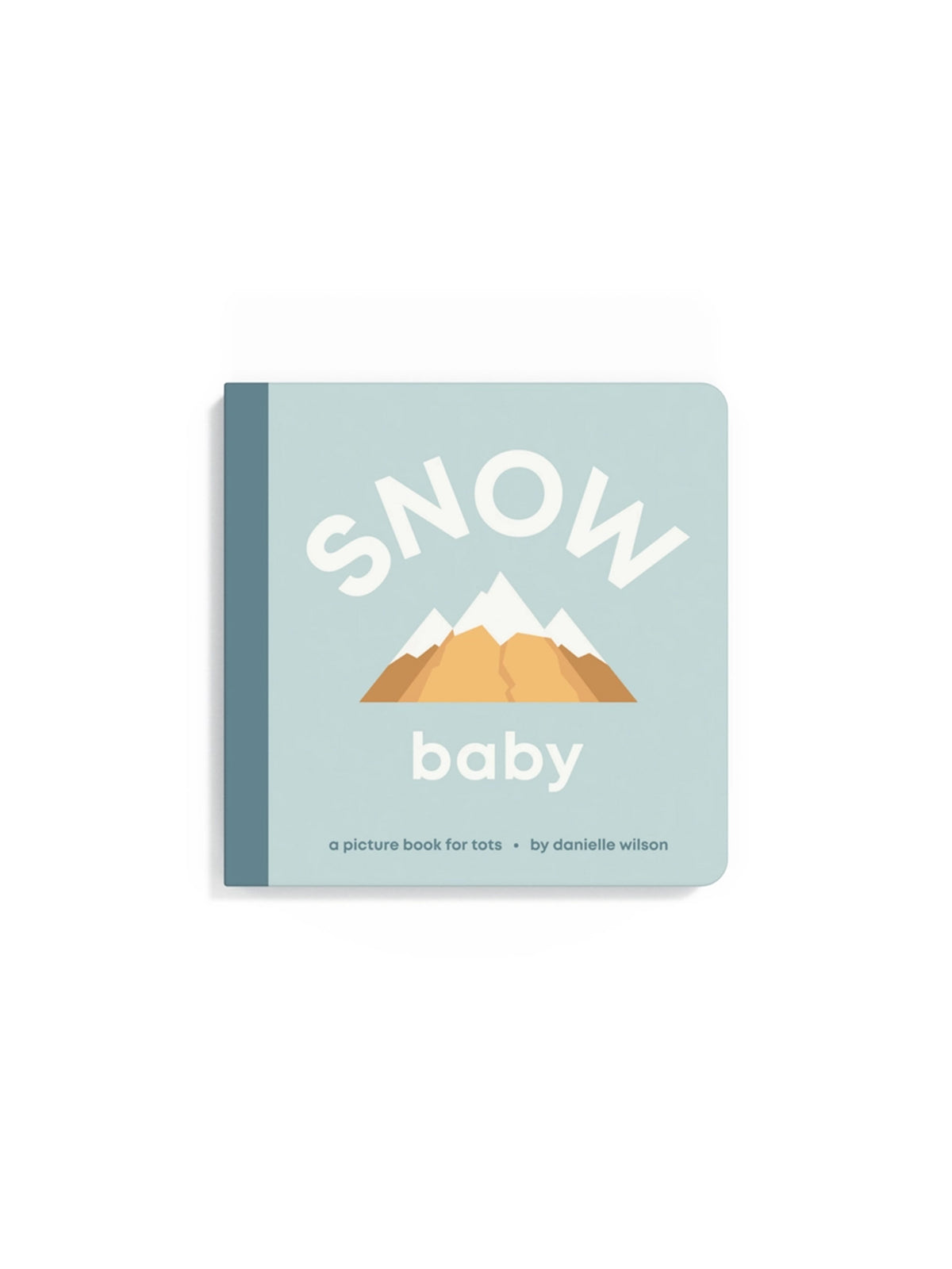 Snow Baby Board Book Baby-Kids : Toys : Books Left Hand Book House Snow Baby Board Book for Babies and Kids | Colored Organics®