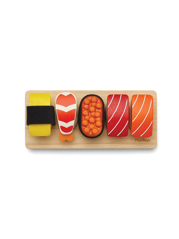Sushi Chef Play Set Baby-Kids : Toys : Pretend Play Plan Toys Sushi Chef Play Set for Babies and Kids | Colored Organics®