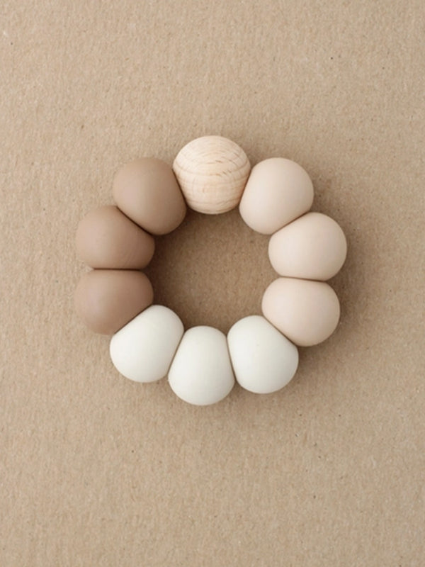 Teether Ring Baby : Toys : Rattles : Teethers Little Chew Teether Ring for Babies and Kids | Colored Organics®