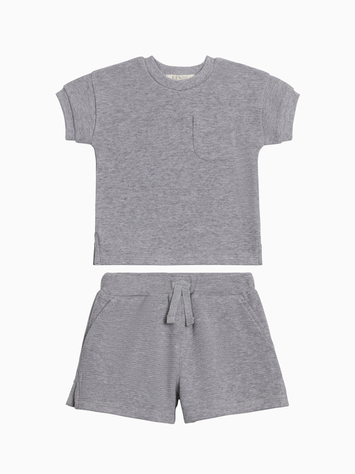 Organic Waffle Summer Set Baby-Kids : Virtual Set KENDI by Colored Organics Organic Waffle Summer Set for Baby | Colored Organics®