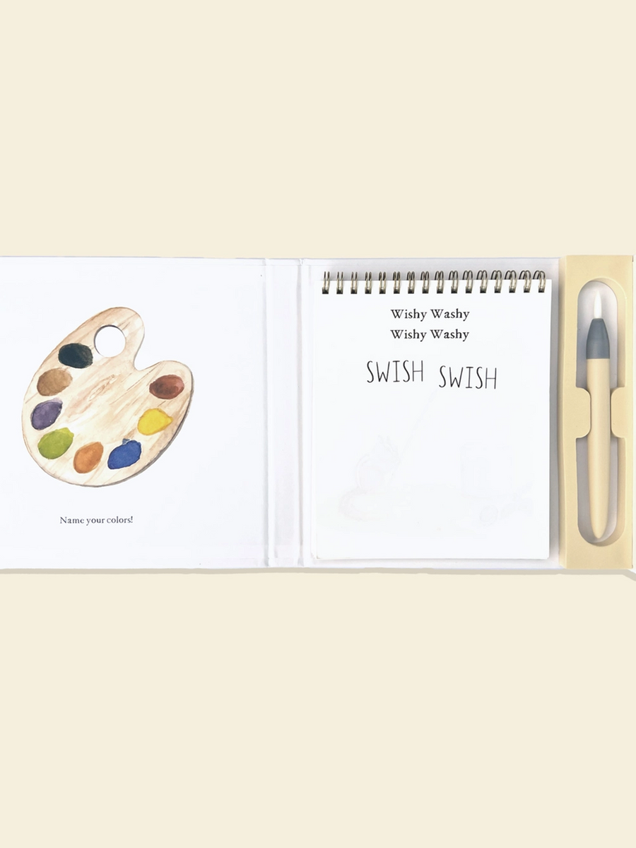 Wishy Washy Water Reveal Edition Baby-Kids : Toys : Books Paige Tate & Co. Baby Wishy Washy Water Reveal Edition | Colored Organics®