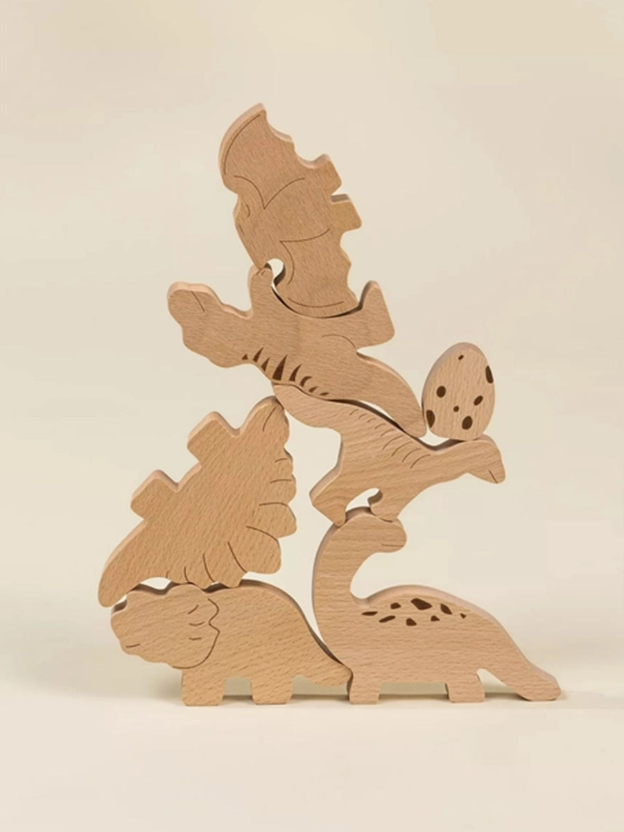 Wooden Dino Balance Puzzle Baby-Kids : Toys : Puzzle Coco Village 