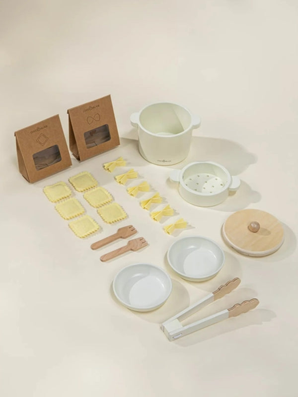 Wooden Pasta Play Set Baby-Kids : Toys : Wooden Coco Village 