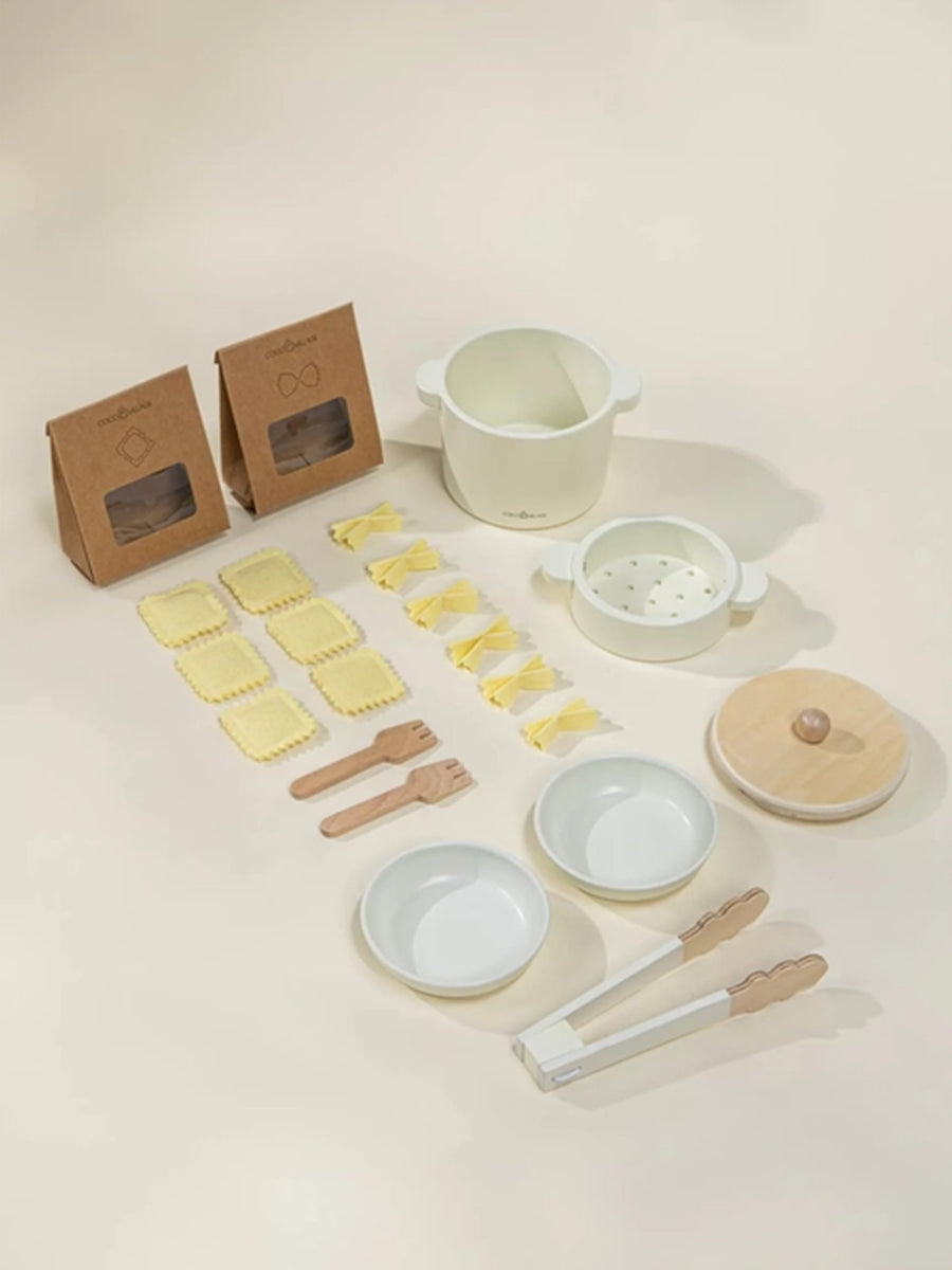 Wooden Pasta Play Set Baby-Kids : Toys : Wooden Coco Village 