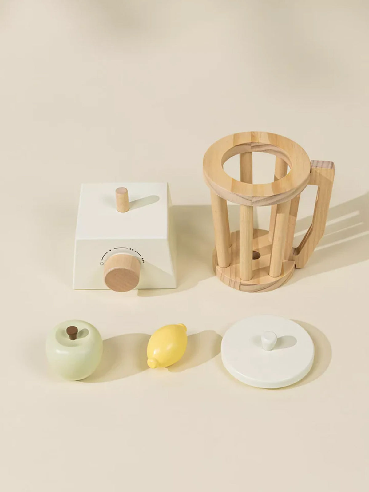 Wooden Blender Play Set Baby-Kids : Toys : Pretend Play Coco Village Wooden Blender Play Set for Toddlers | Colored Organics®