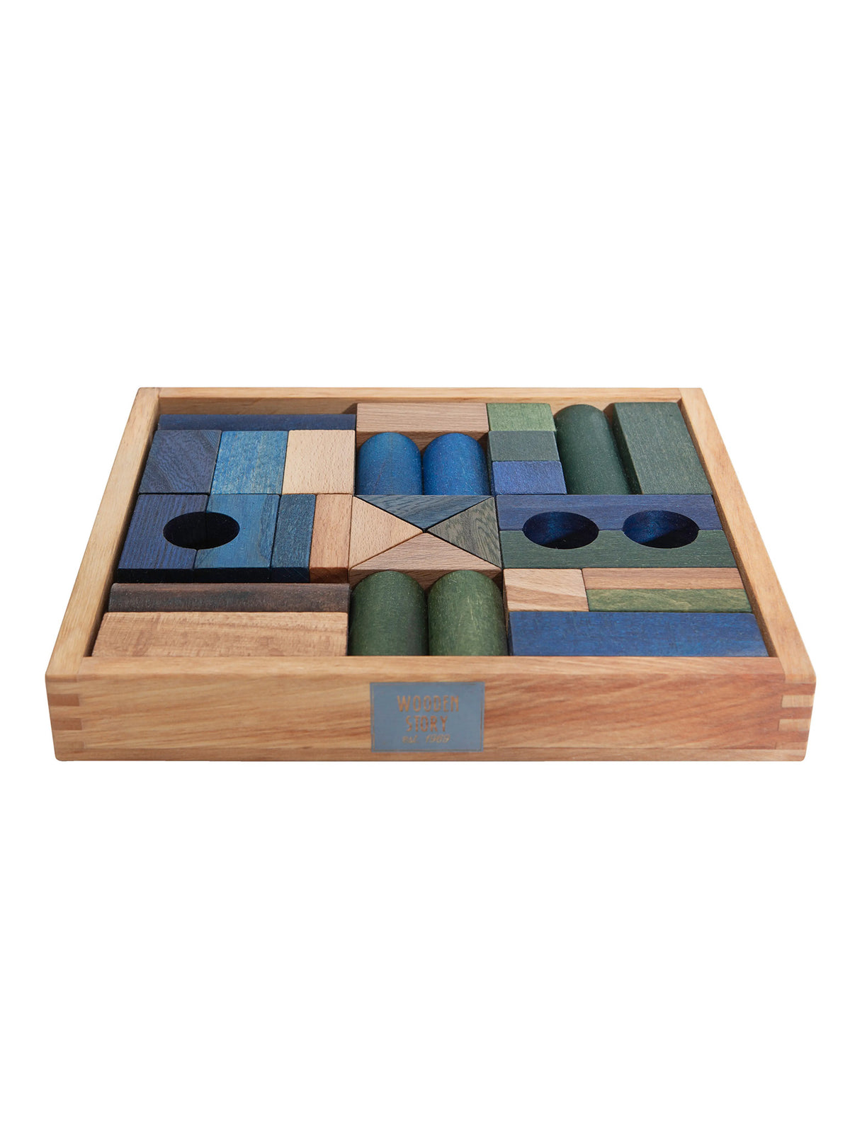 Wooden Blocks Baby-Kids : Toys : Blocks Wooden Story Heirloom Wooden Building Blocks for Kids | Colored Organics®