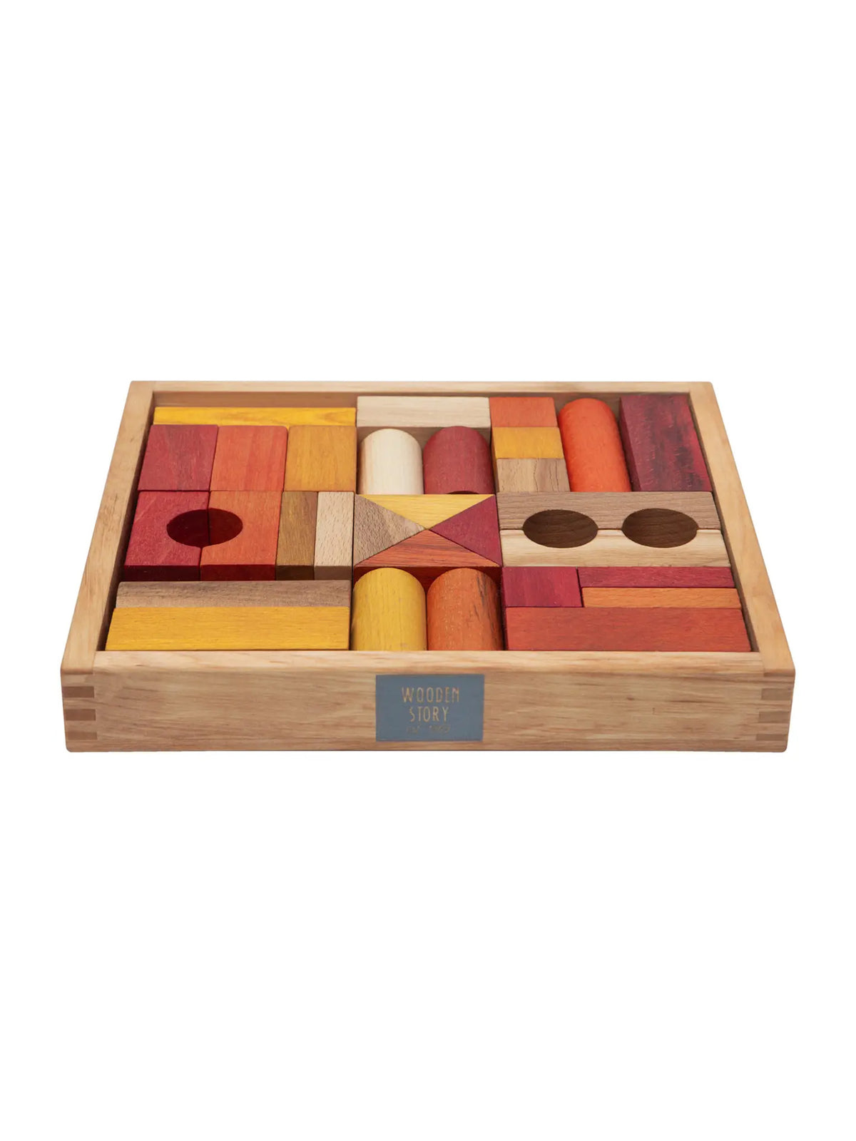 Wooden Blocks Baby-Kids : Toys : Blocks Wooden Story Heirloom Wooden Building Blocks for Kids | Colored Organics®