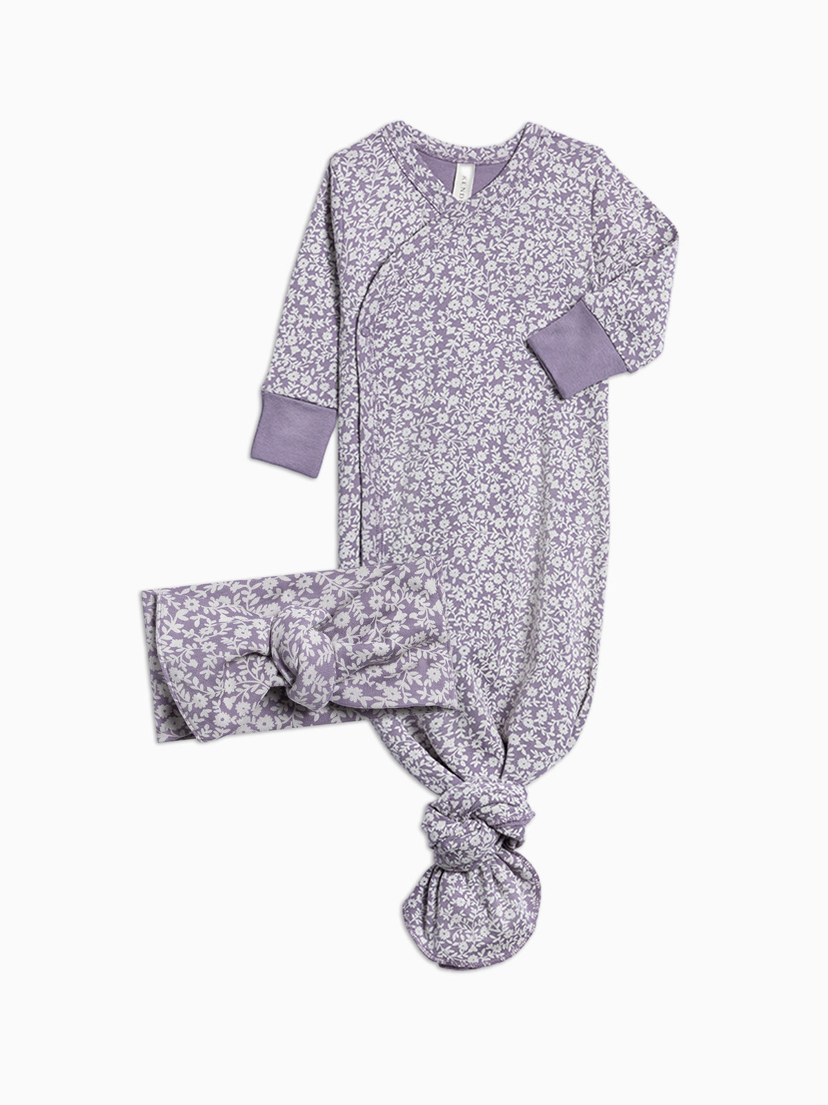 Organic Infant Winter Gown Set Baby : Virtual Bundle KENDI by Colored Organics Organic Infant Winter Gown Set | Colored Organics®
