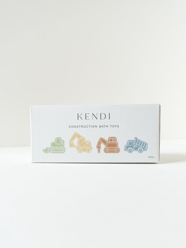 Truck Bath Toys Baby : Nursery : Bath : Toys : Learning Kendi Non-Toxic Silicone Truck Baby Bath Toys | Colored Organics®