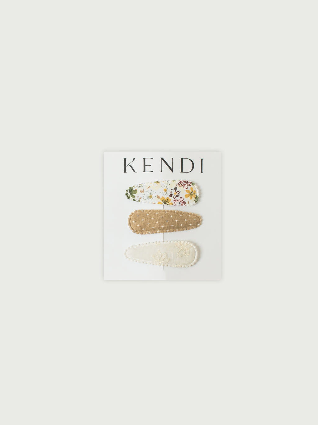3-Pack Hair Clip Set Baby-Kids : Accessories : Clips Kendi 3-Pack Hair Clip Set for Babies and Kids | Colored Organics®