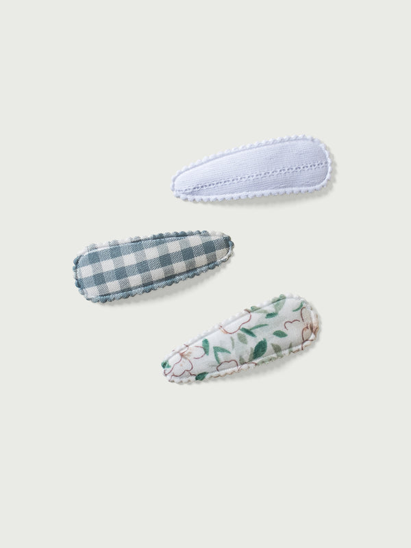 3-Pack Hair Clip Set Baby-Kids : Accessories : Clips Kendi 3-Pack Hair Clip Set for Babies and Kids | Colored Organics®