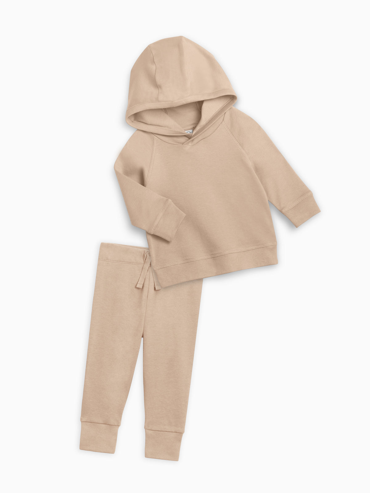 Organic Infant Lightweight Hoodie and Pant Set Baby : Virtual Set Colored Organics Organic Hoodie and Jogger Pant Baby Set | Colored Organics®