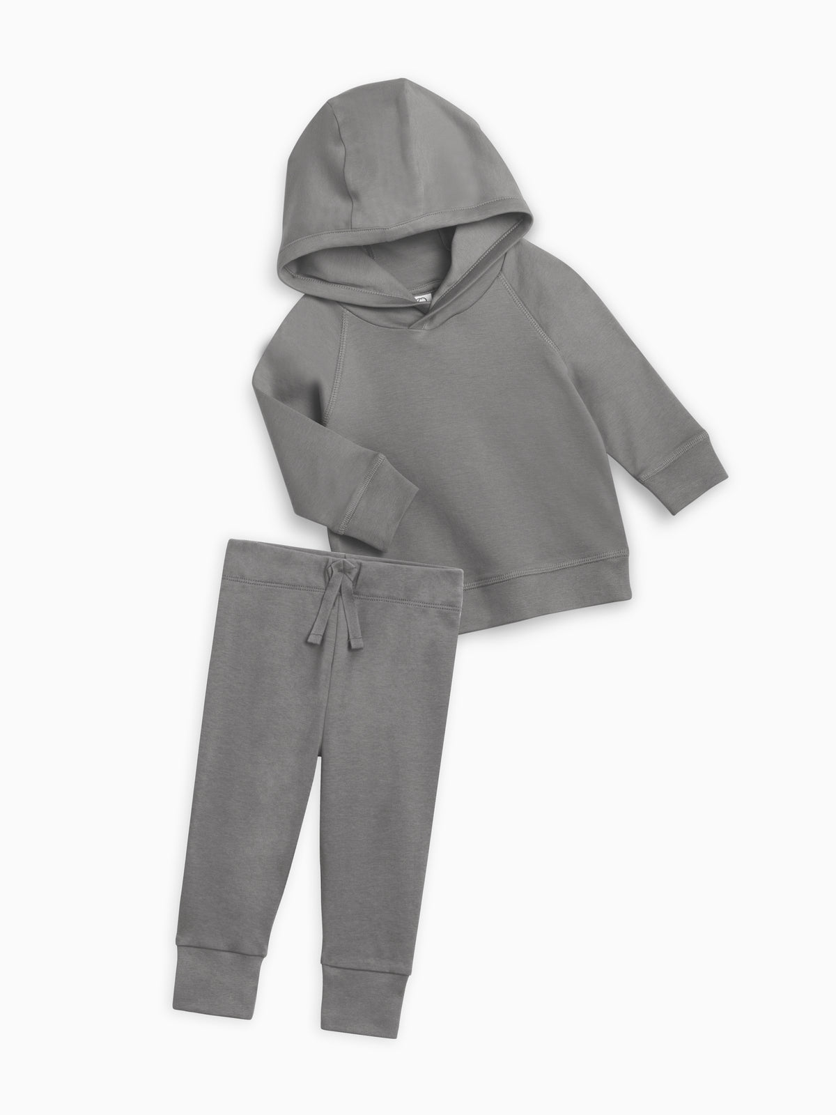Organic Infant Lightweight Hoodie and Pant Set Baby : Virtual Set Colored Organics Organic Hoodie and Jogger Pant Baby Set | Colored Organics®
