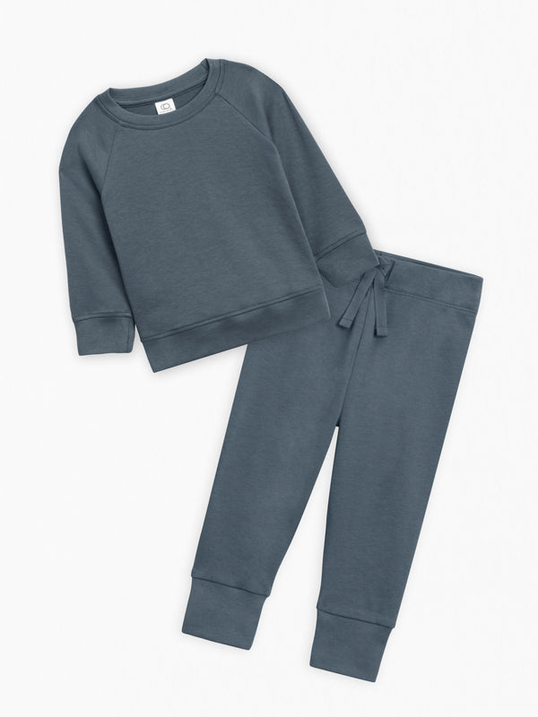 Infant's 2-Piece Organic Lightweight Pullover and Pants Set Baby-Kids : Virtual Set Colored Organics 2-Piece Organic Lightweight Pullover | Colored Organics®