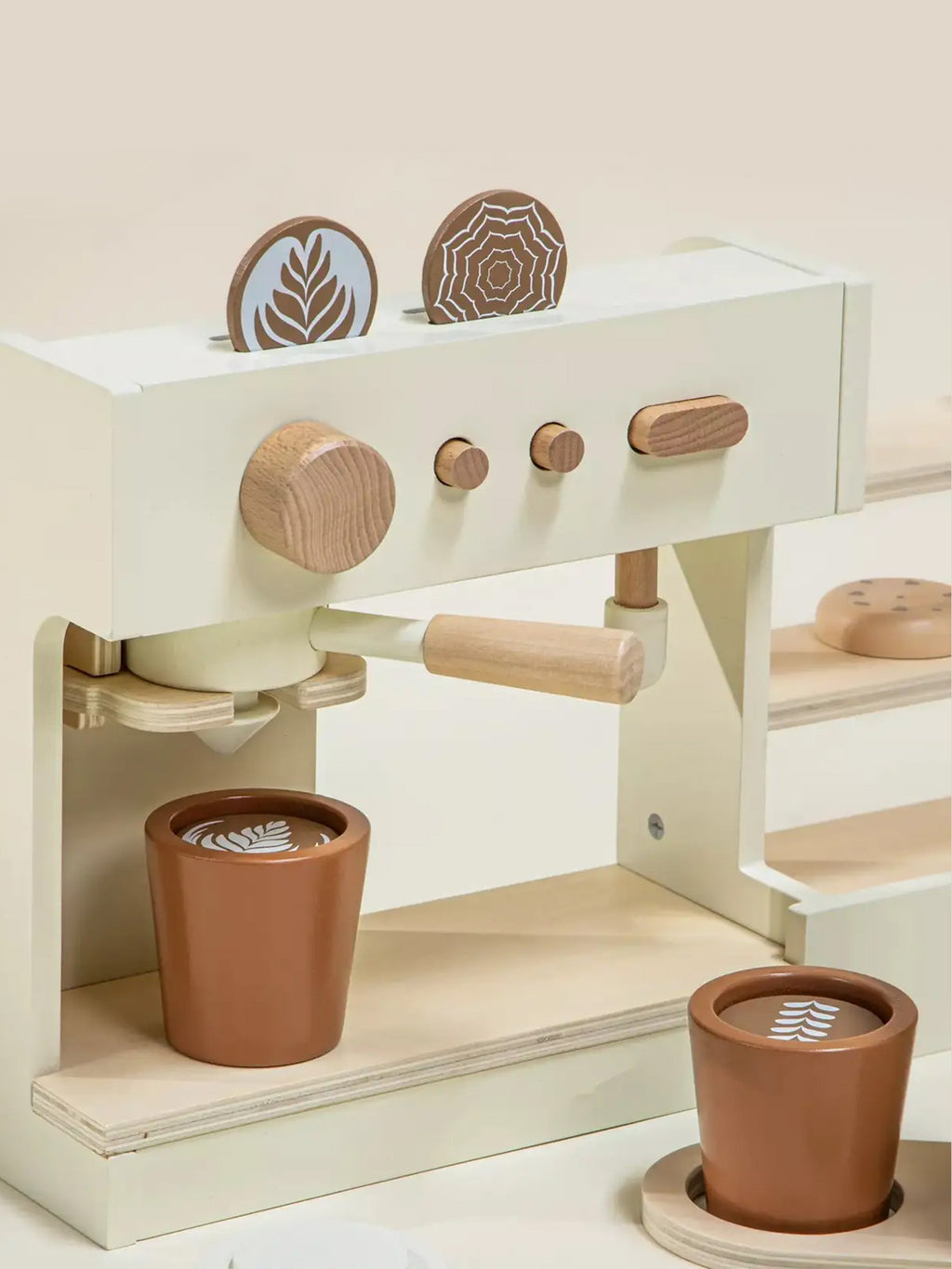 Wooden Coffee Shop Baby-Kids : Toys : Pretend Play Coco Village Wooden Coffee Shop for Babies and Kids | Colored Organics®