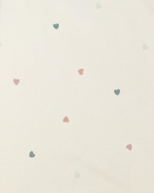 Afton Bodysuit - Heart / Ballet + Wisteria  KENDI by Colored Organics Afton Bodysuit - Heart / Ballet + | Colored Organics®
