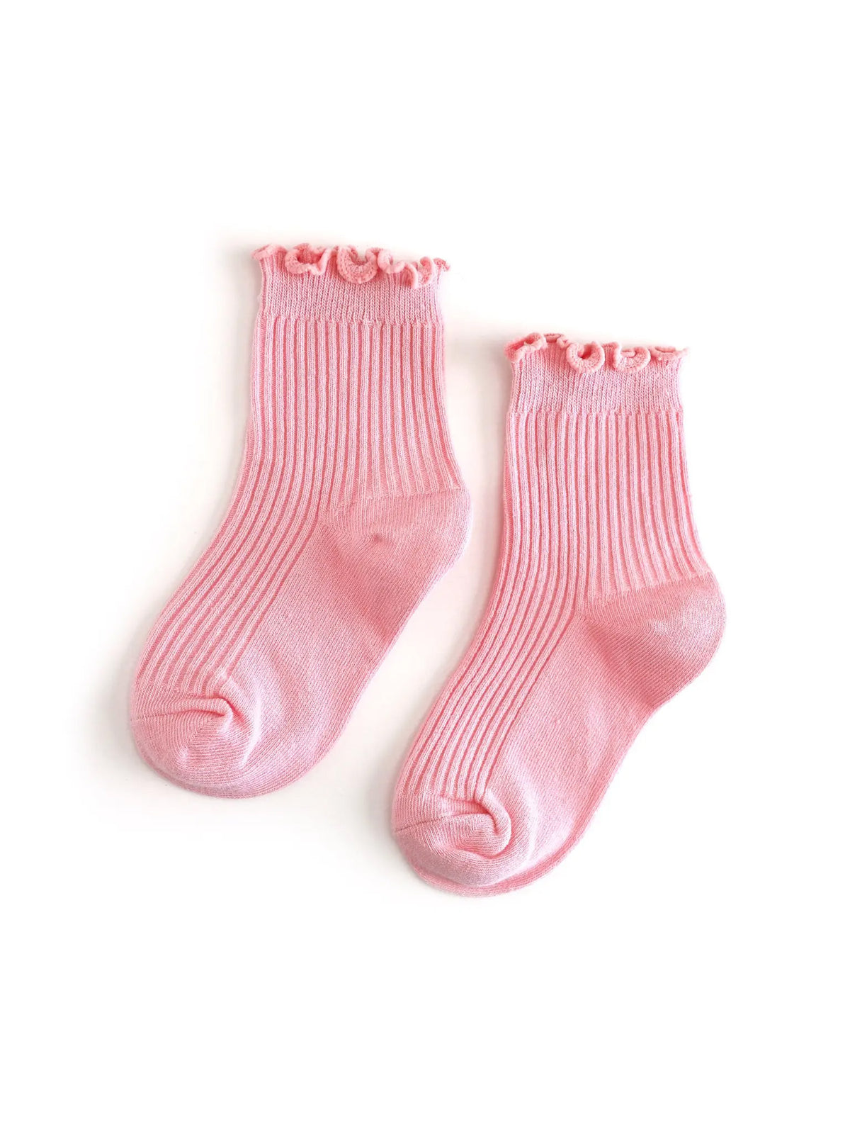 Ribbed Lettuce Trim Midi Socks Baby-Kids : Accessories : Socks Little Stocking Co Ribbed Lettuce Trim Midi Socks for Baby | Colored Organics®