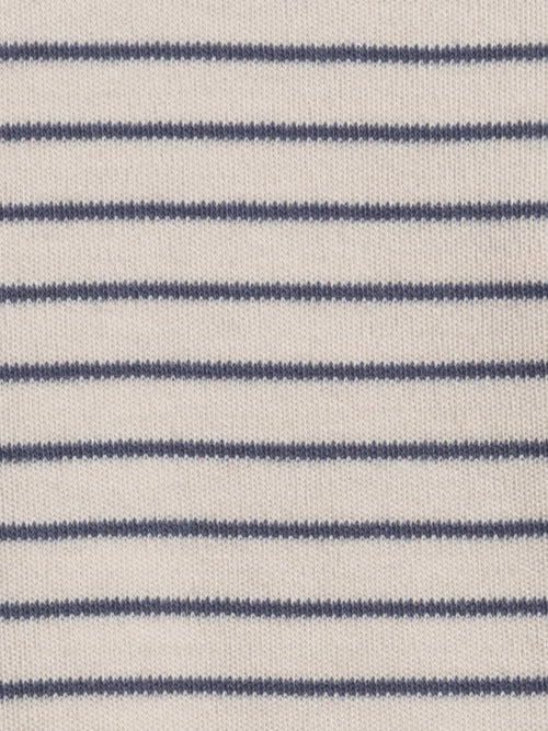 Aspen Romper - Windsor Stripe Baby : One Pieces : Rompers : Long Sleeves KENDI by Colored Organics Aspen Romper for Babies | Colored Organics®