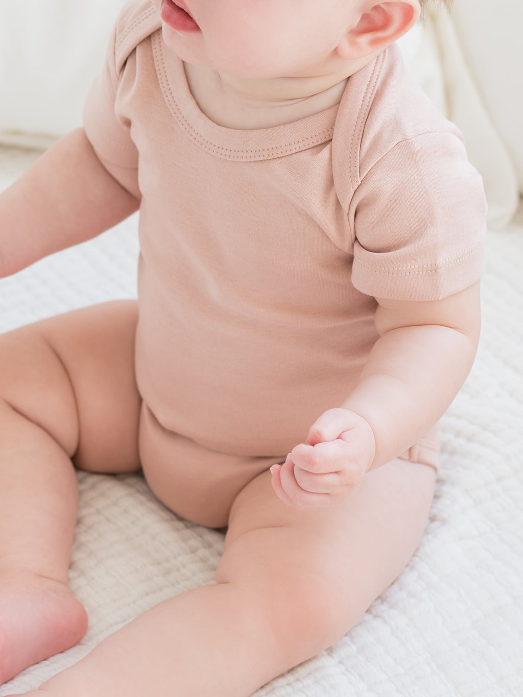 Classic Short Sleeve Bodysuit - Discontinued Colors Sale : Baby : One Pieces : Bodysuits : Short Sleeves Colored Organics Classic Short Sleeve Bodysuit for Baby | Colored Organics®
