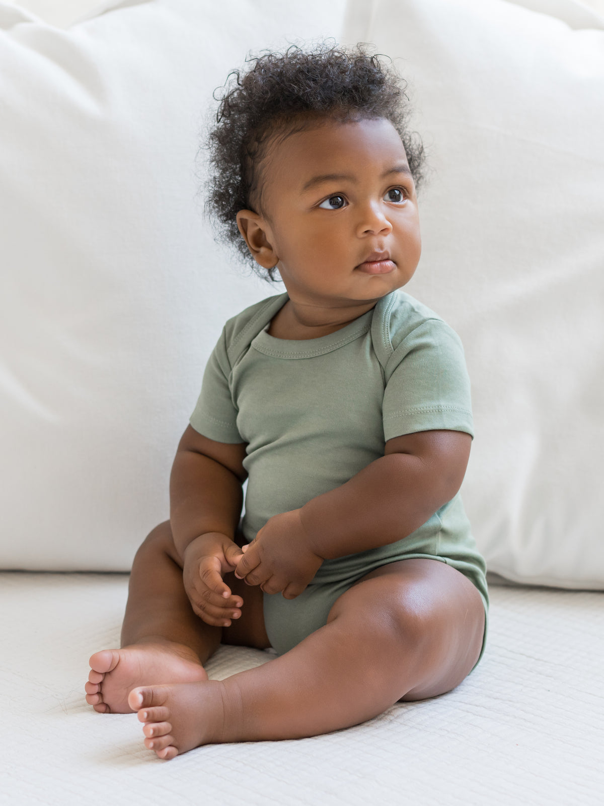 Classic Short Sleeve Bodysuit Baby : One Pieces : Bodysuits : Short Sleeves Colored Organics Short Sleeve Organic Baby Bodysuit | Colored Organics®