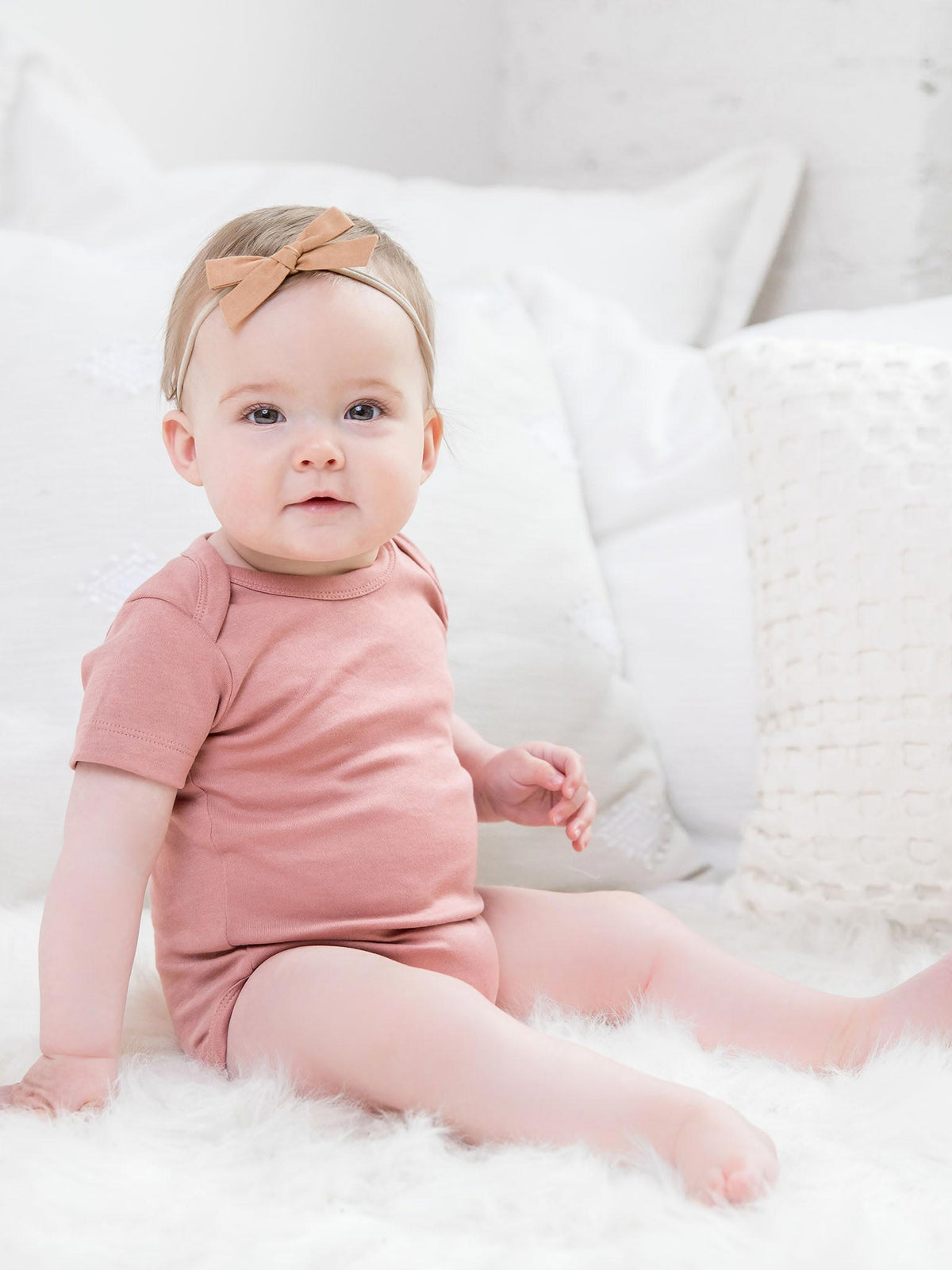 Classic Short Sleeve Bodysuit - Discontinued Colors Sale : Baby : One Pieces : Bodysuits : Short Sleeves Colored Organics Classic Short Sleeve Bodysuit for Baby | Colored Organics®