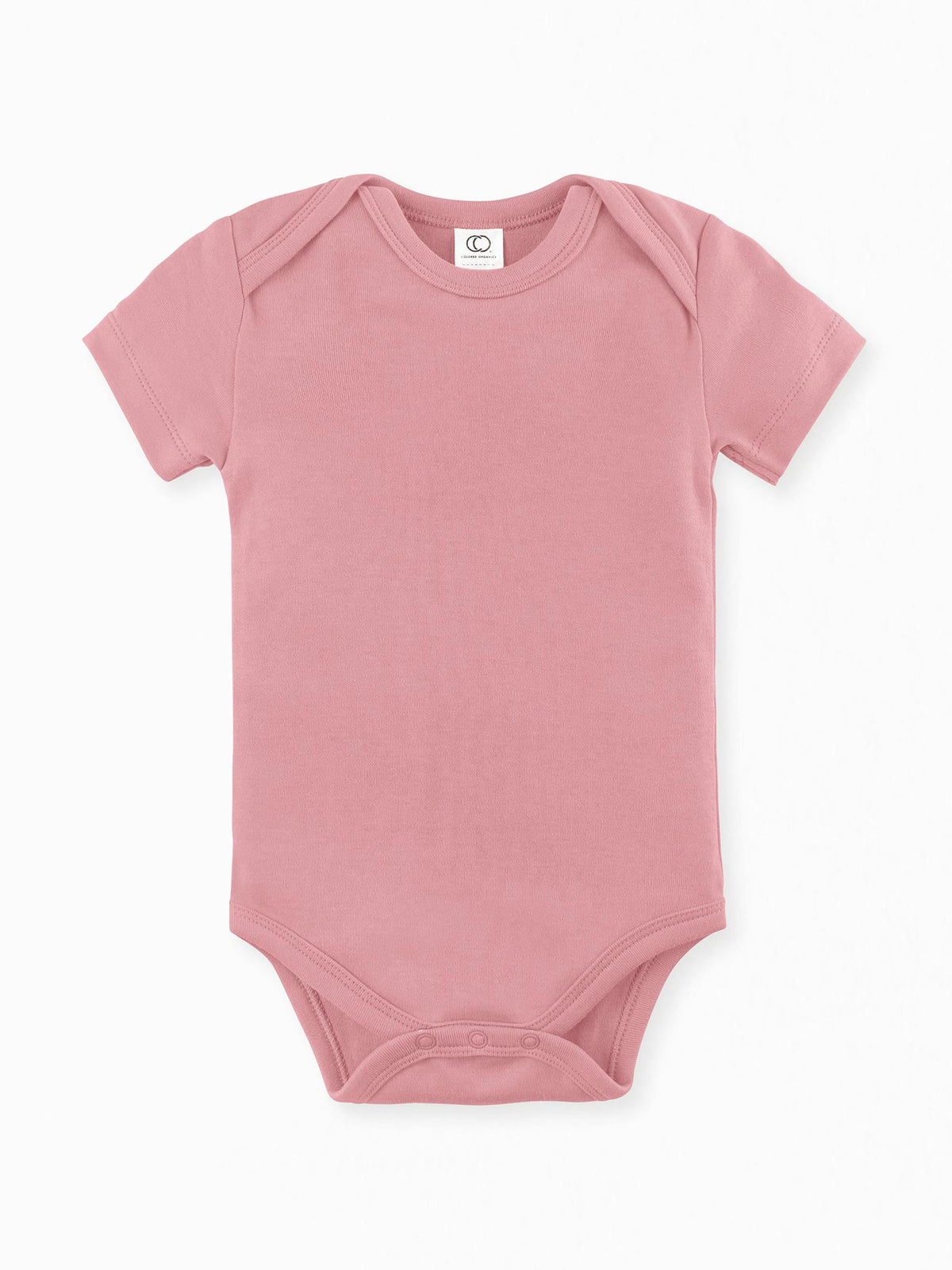 Classic Short Sleeve Bodysuit - Discontinued Colors Sale : Baby : One Pieces : Bodysuits : Short Sleeves Colored Organics Classic Short Sleeve Bodysuit for Baby | Colored Organics®