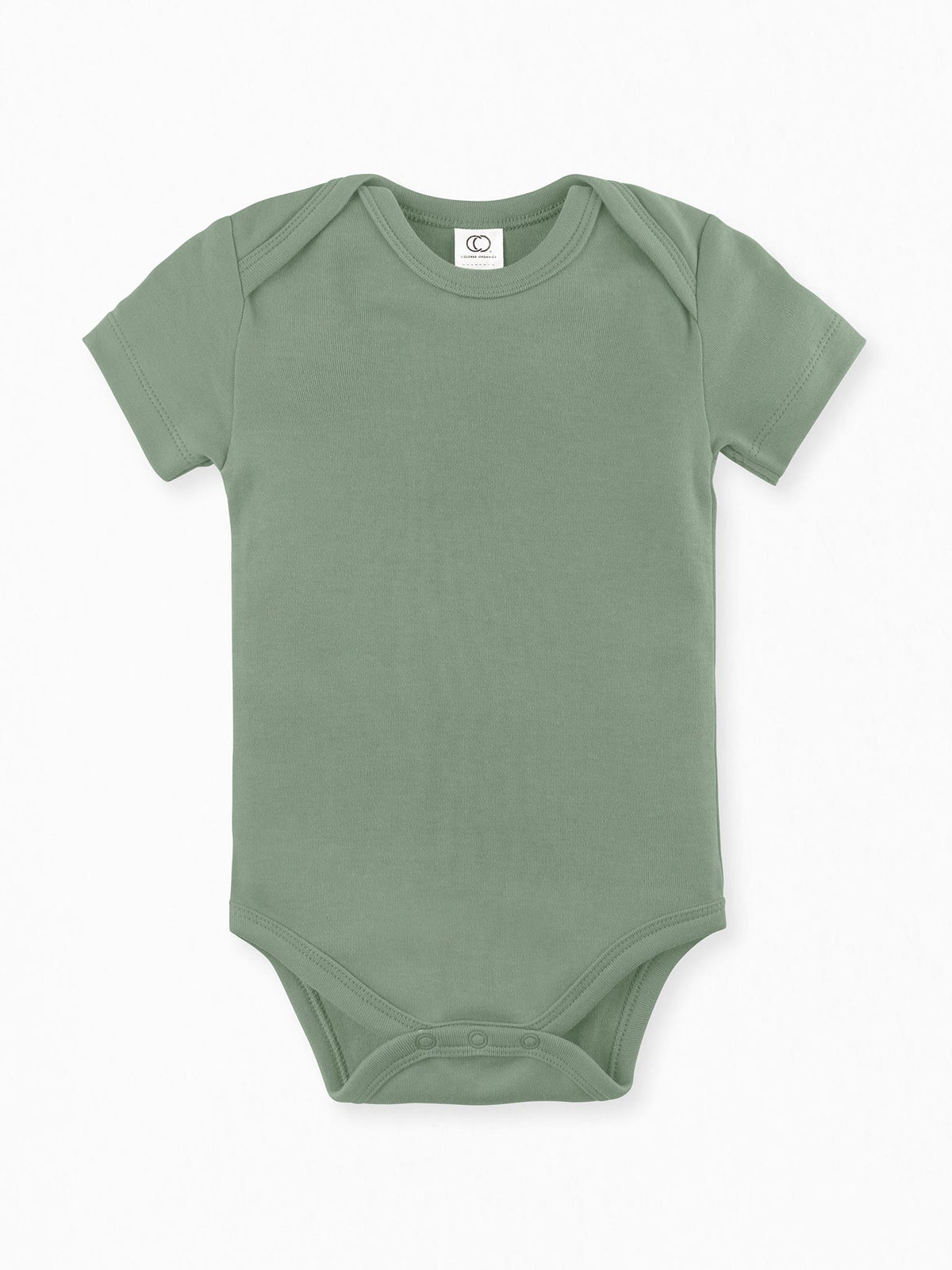 Classic Short Sleeve Bodysuit Baby : One Pieces : Bodysuits : Short Sleeves Colored Organics Short Sleeve Organic Baby Bodysuit | Colored Organics®